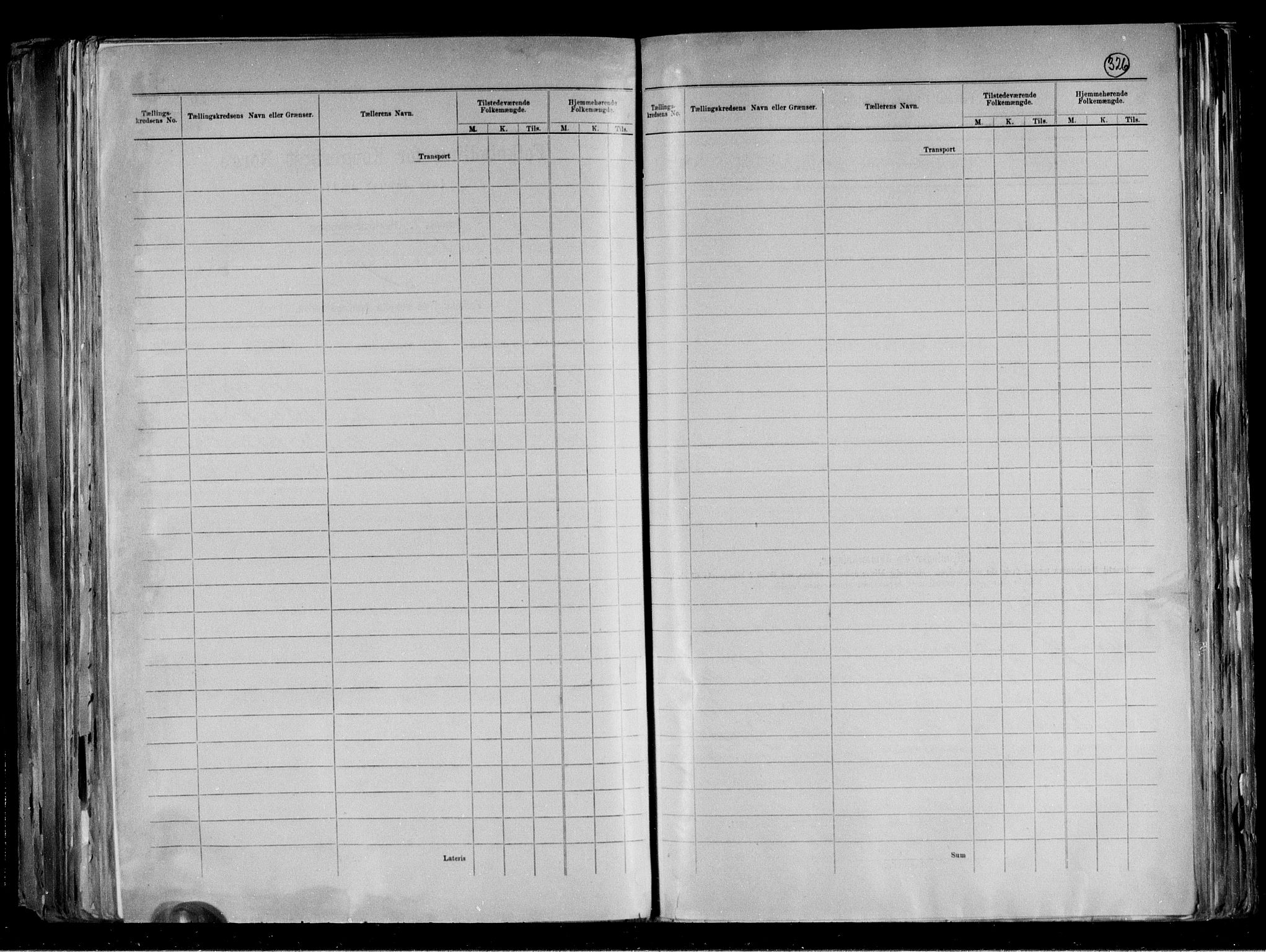 RA, 1891 census for 1701 Levanger, 1891, p. 3