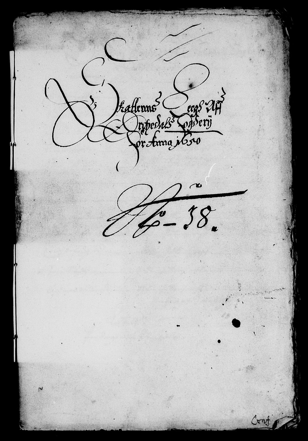 Rentekammeret inntil 1814, Reviderte regnskaper, Lensregnskaper, AV/RA-EA-5023/R/Rb/Rbw/L0102: Trondheim len, 1650-1652