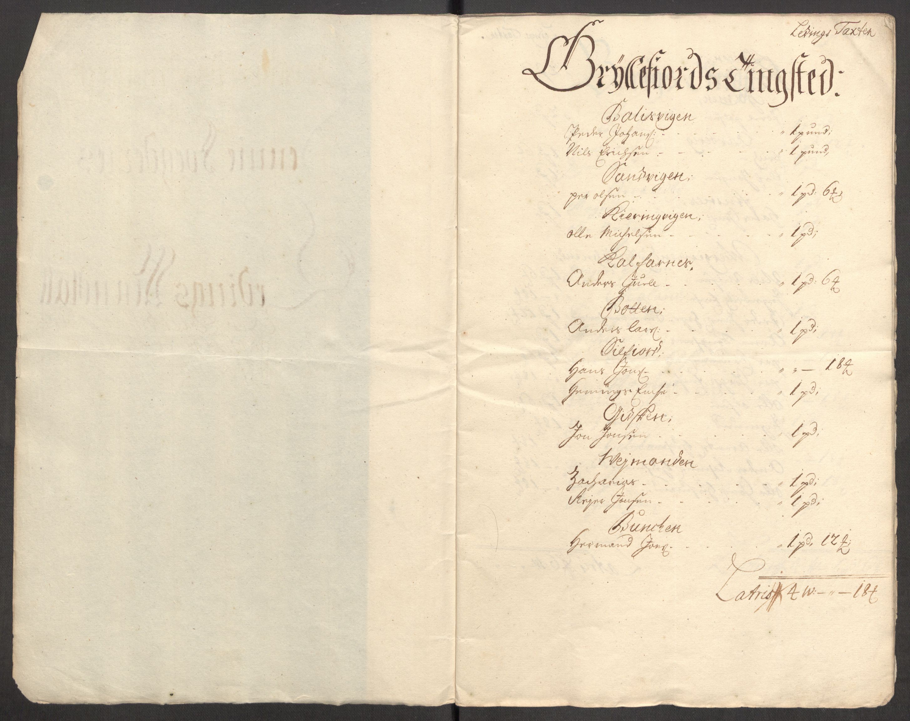 Rentekammeret inntil 1814, Reviderte regnskaper, Fogderegnskap, AV/RA-EA-4092/R68/L4756: Fogderegnskap Senja og Troms, 1705-1707, p. 218