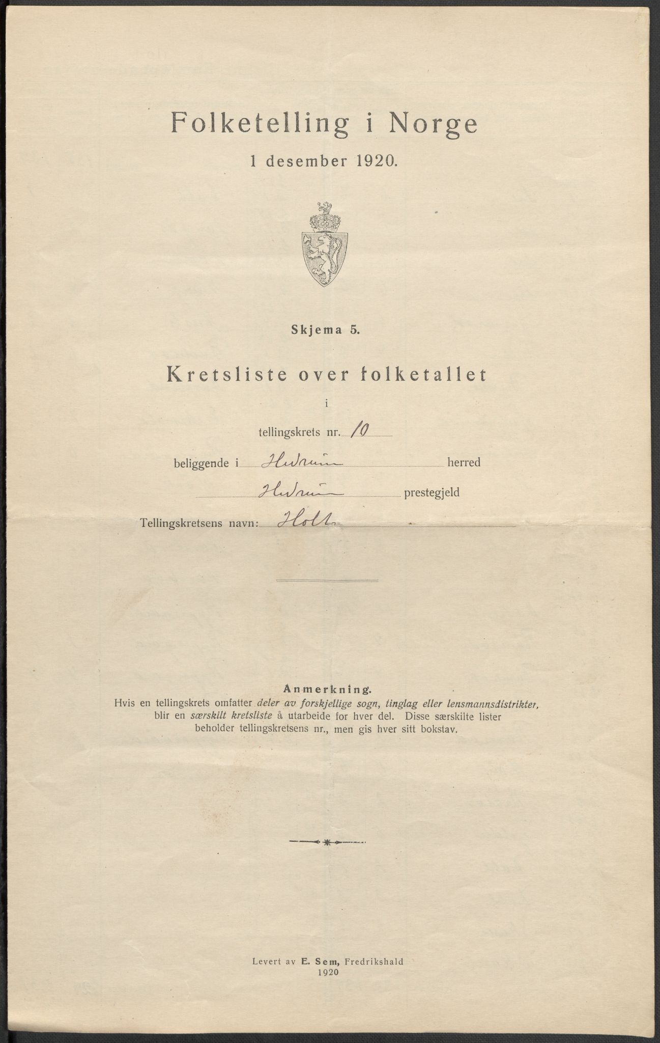 SAKO, 1920 census for Hedrum, 1920, p. 31