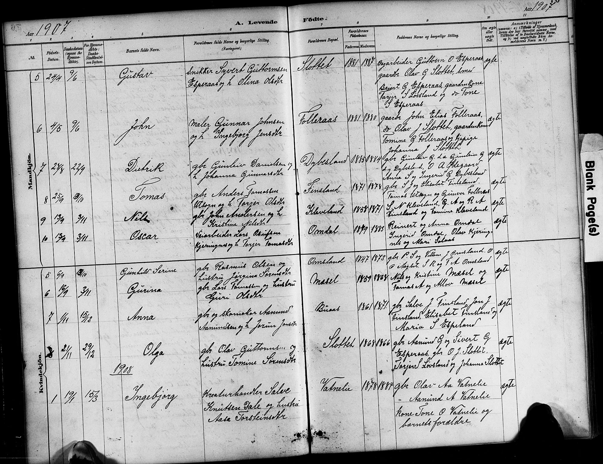 Bjelland sokneprestkontor, AV/SAK-1111-0005/F/Fb/Fbb/L0005: Parish register (copy) no. B 5, 1887-1918, p. 76