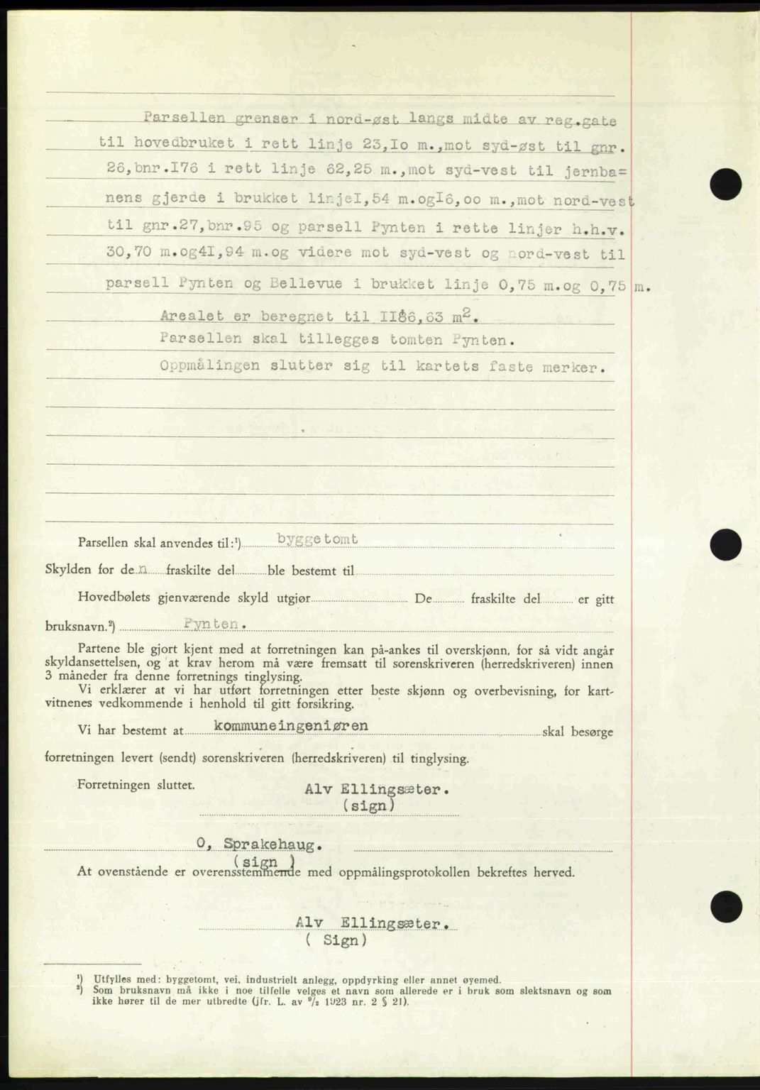 Romsdal sorenskriveri, AV/SAT-A-4149/1/2/2C: Mortgage book no. A31, 1949-1949, Diary no: : 3468/1949