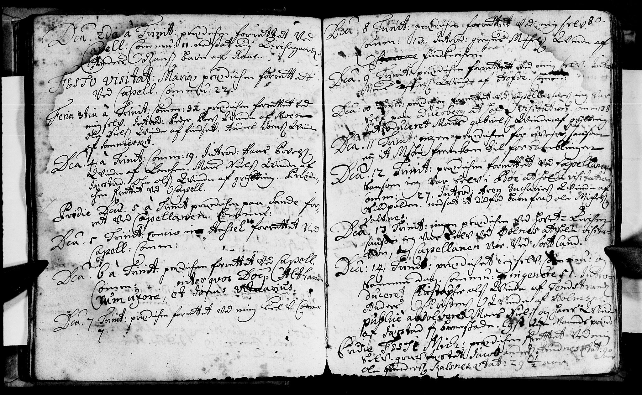 Ministerialprotokoller, klokkerbøker og fødselsregistre - Nordland, SAT/A-1459/888/L1231: Parish register (official) no. 888A01 /1, 1693-1738, p. 80