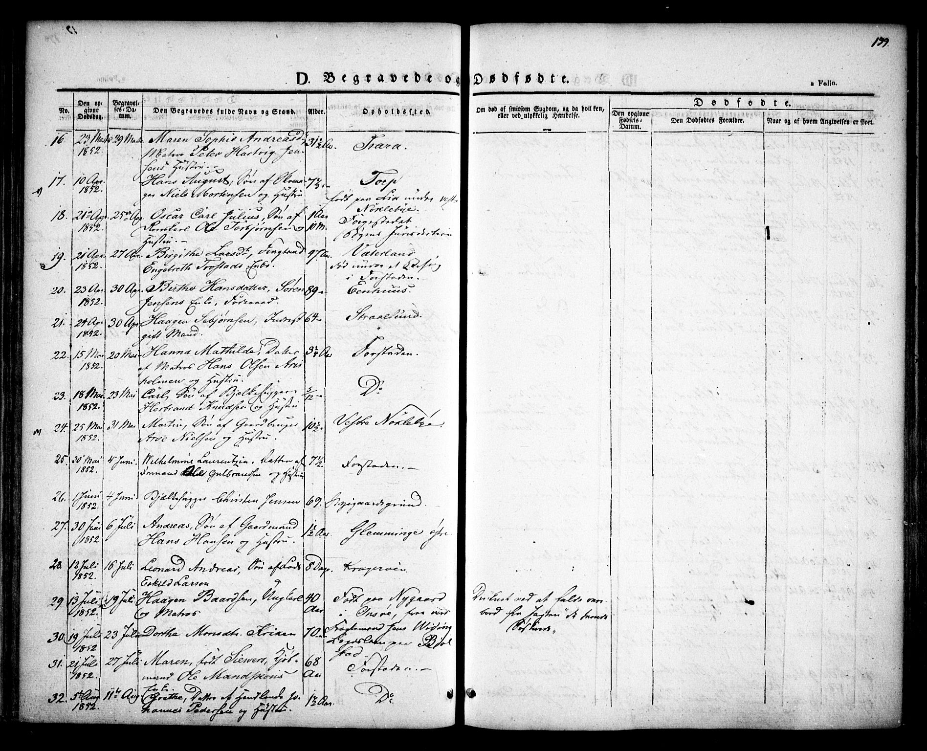 Glemmen prestekontor Kirkebøker, AV/SAO-A-10908/F/Fa/L0005: Parish register (official) no. 5, 1838-1852, p. 199