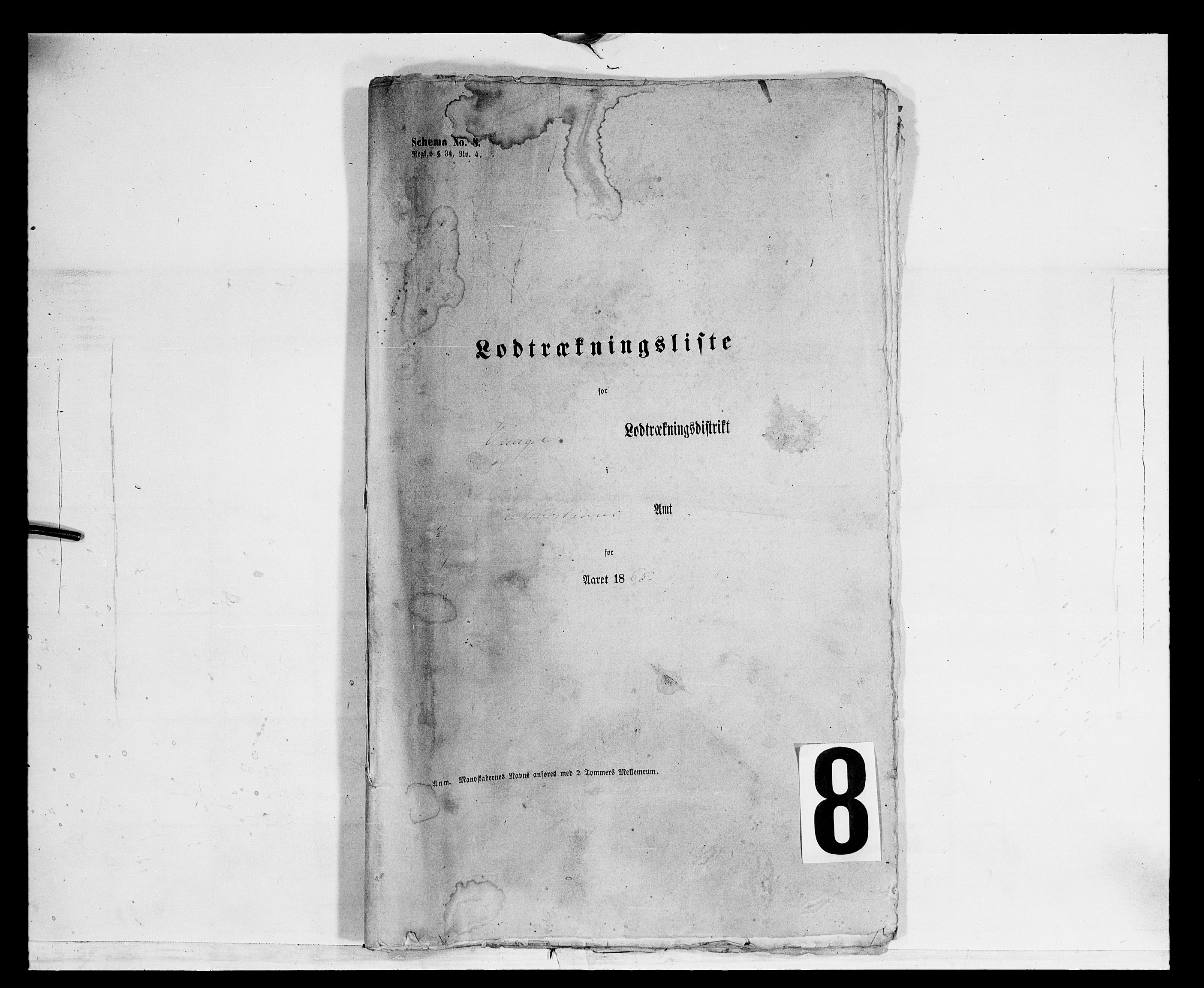 Fylkesmannen i Oppland, AV/SAH-FYO-002/1/K/Kg/L1174: Fron, Nordre og Søndre Fron, Vågå, 1860-1879, p. 401