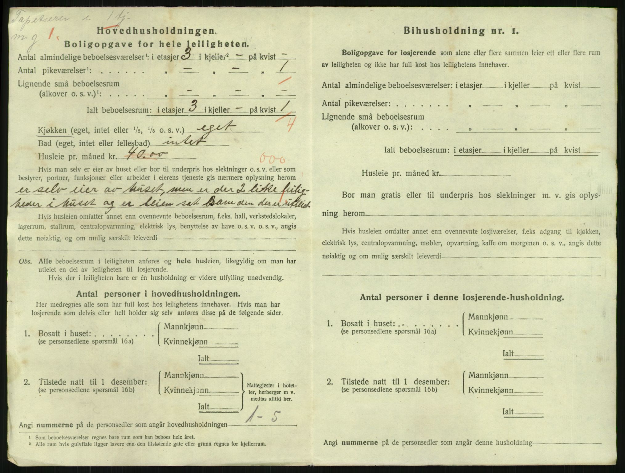 SAKO, 1920 census for Horten, 1920, p. 6306