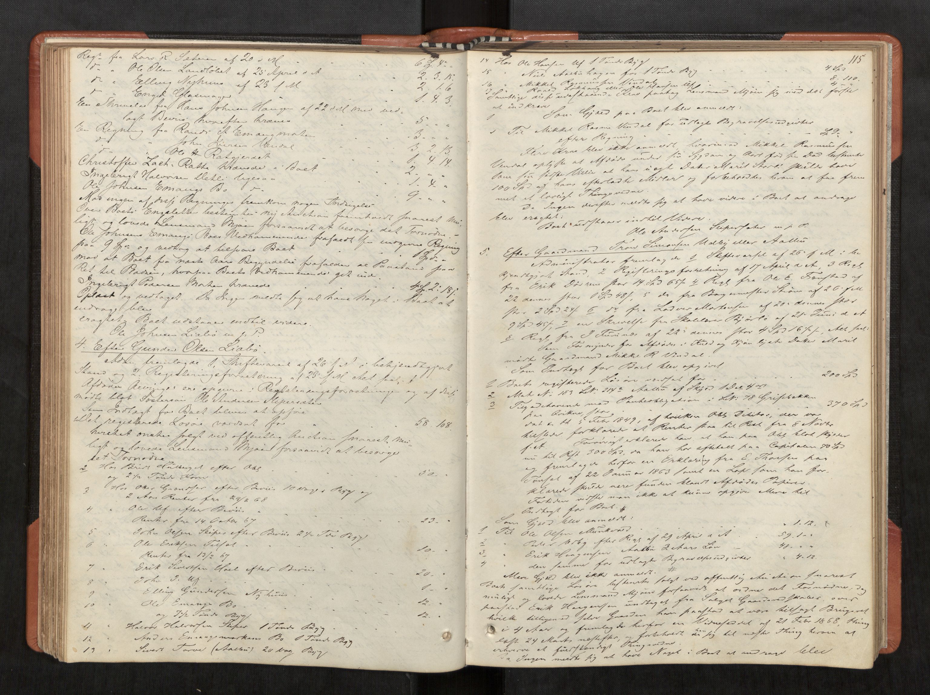 Orkdal sorenskriveri, AV/SAT-A-4169/1/3/3B/L0005: Skiftebehandlingsprotokoll, 1860-1876, p. 115