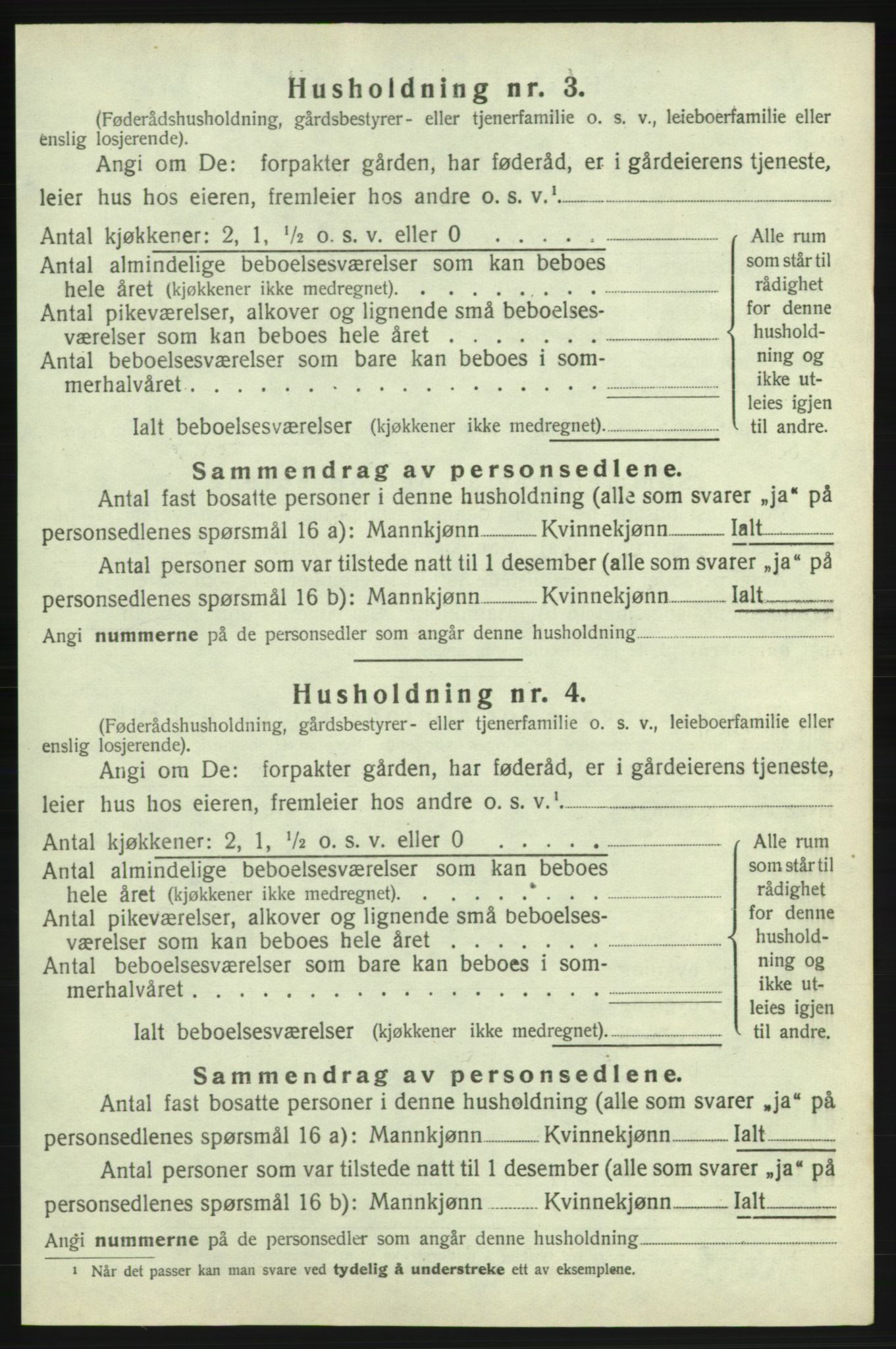 SAB, 1920 census for Skånevik, 1920, p. 1623