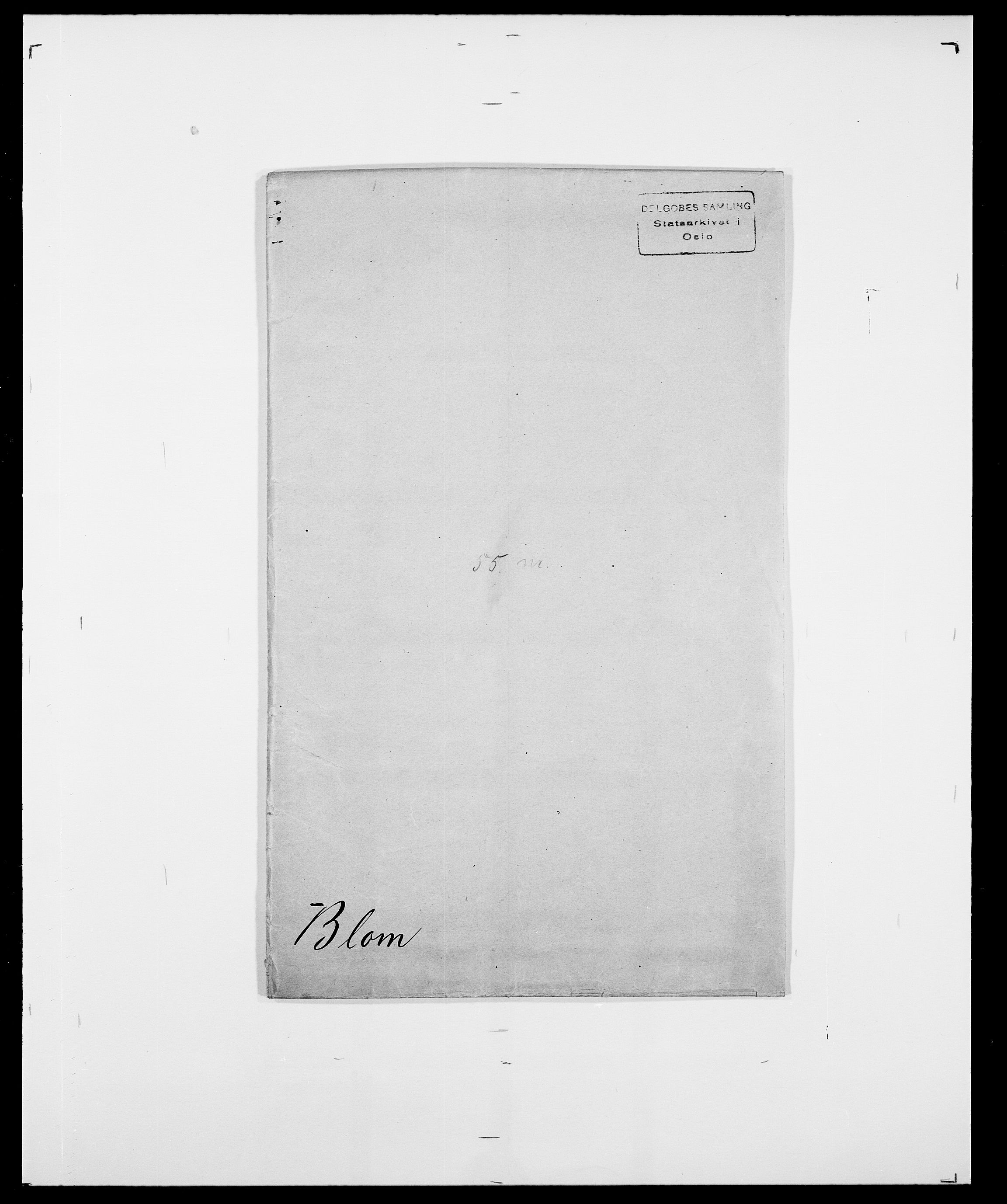Delgobe, Charles Antoine - samling, AV/SAO-PAO-0038/D/Da/L0004: Bergendahl - Blære, p. 696