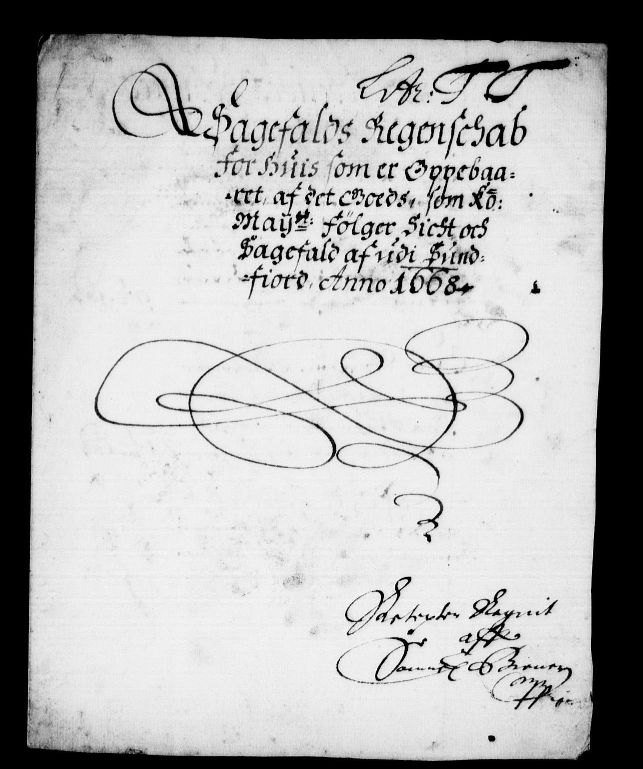 Rentekammeret inntil 1814, Reviderte regnskaper, Stiftamtstueregnskaper, Bergen stiftamt, AV/RA-EA-6043/R/Rc/L0029: Bergen stiftamt, 1668-1669