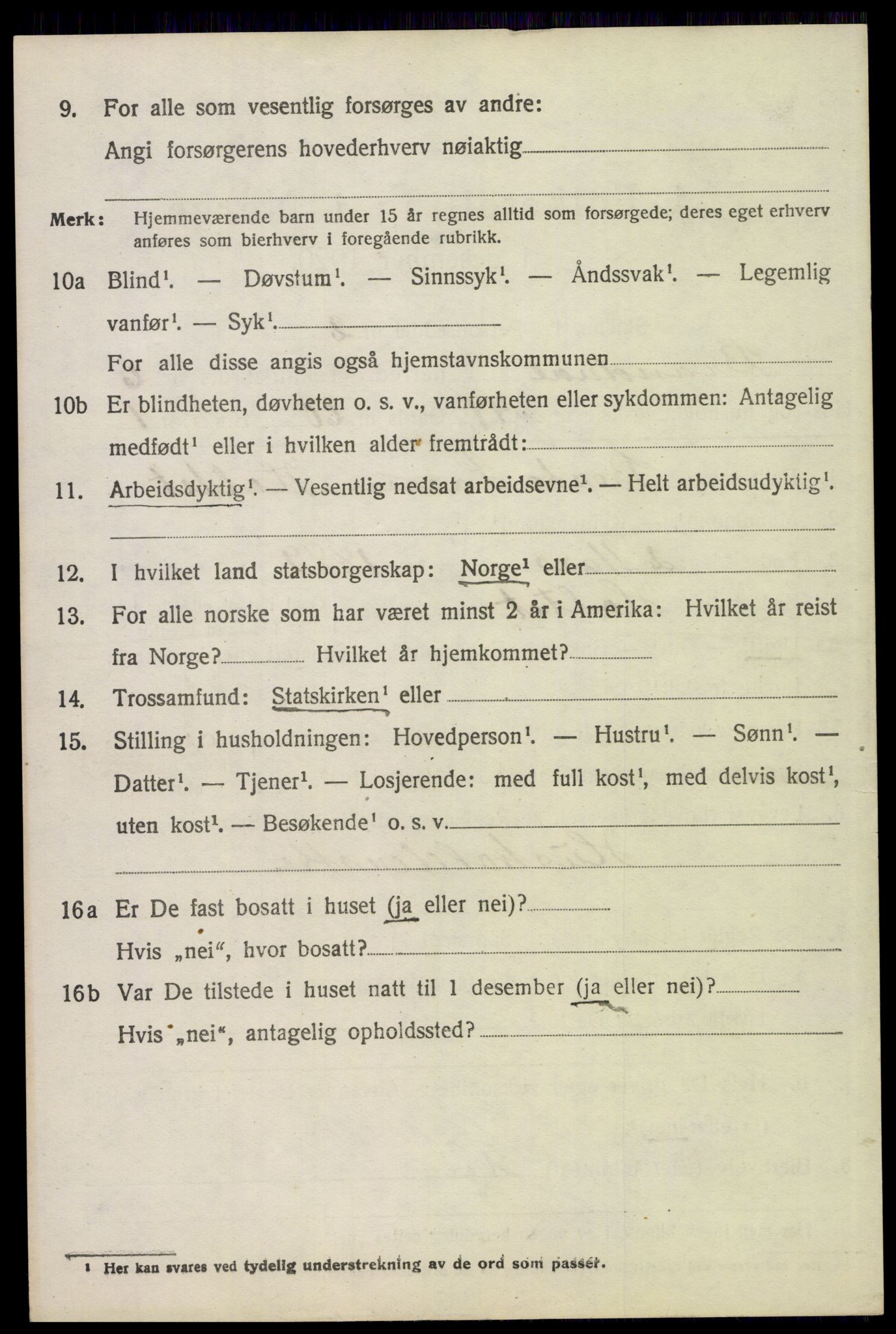 SAH, 1920 census for Brandval, 1920, p. 5767