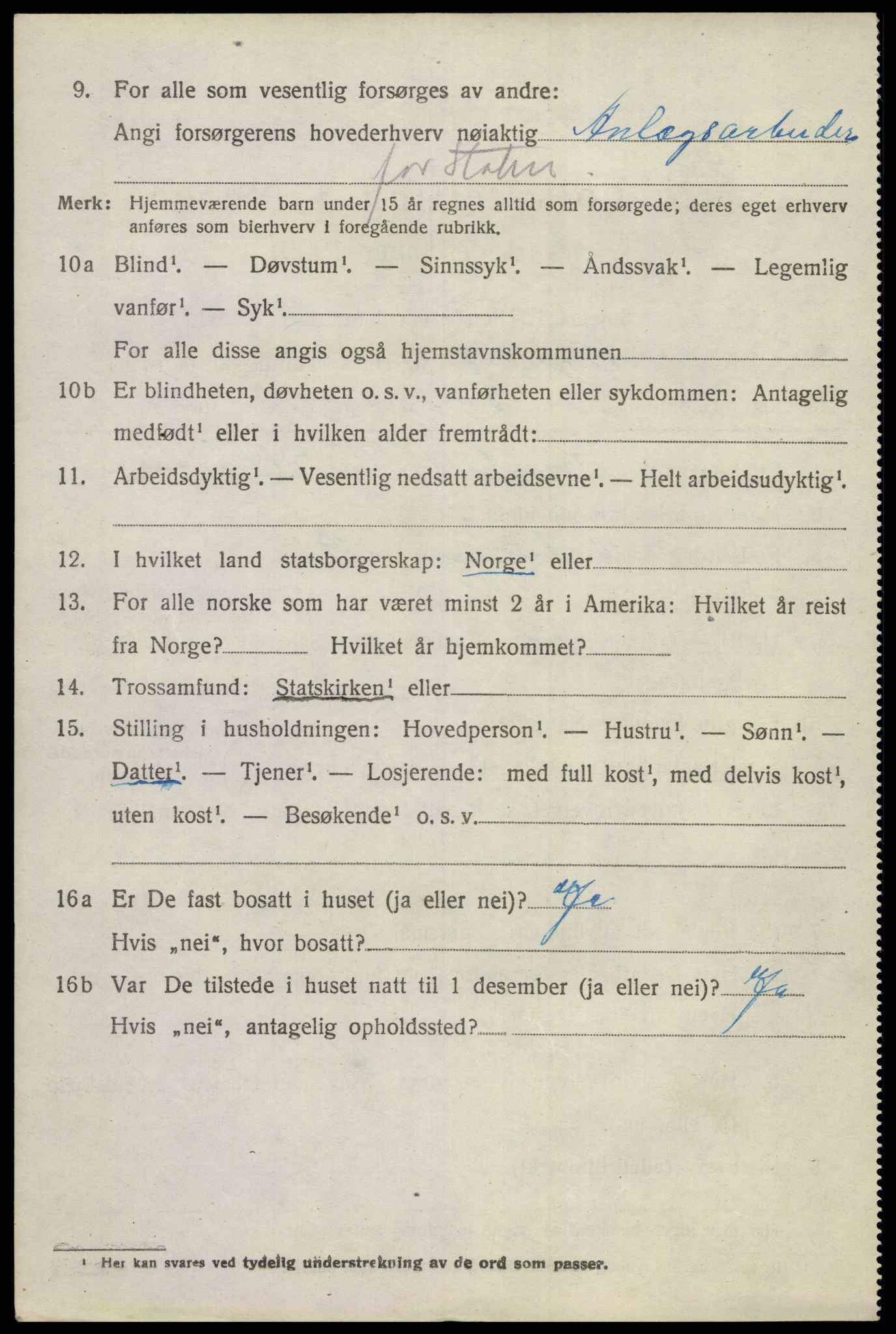 SAKO, 1920 census for Sigdal, 1920, p. 7049