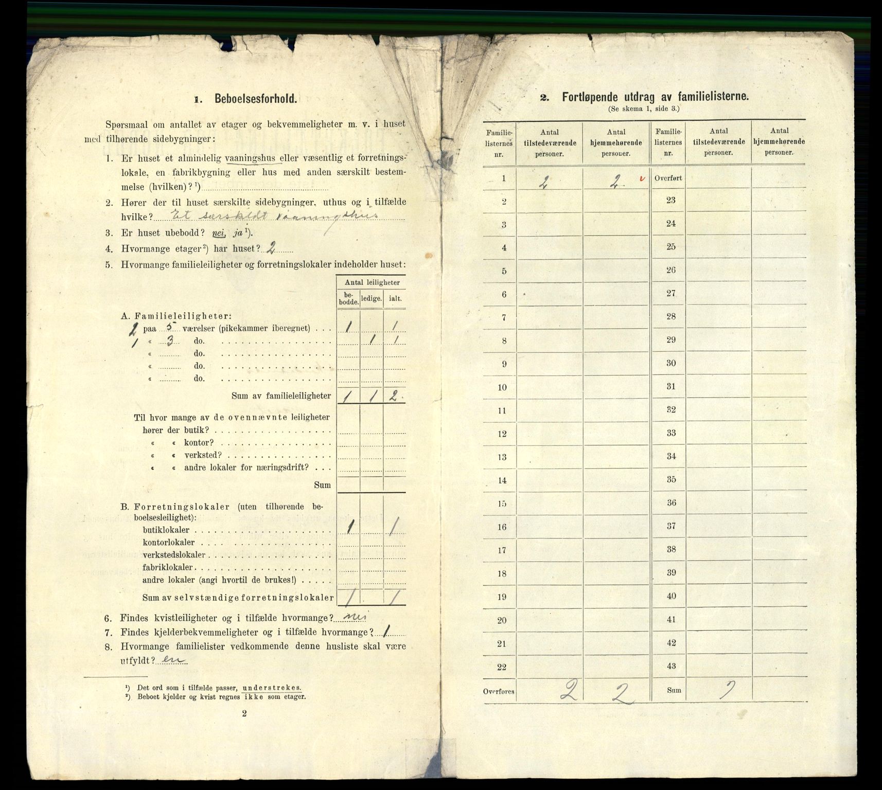 RA, 1910 census for Skudeneshavn, 1910, p. 20