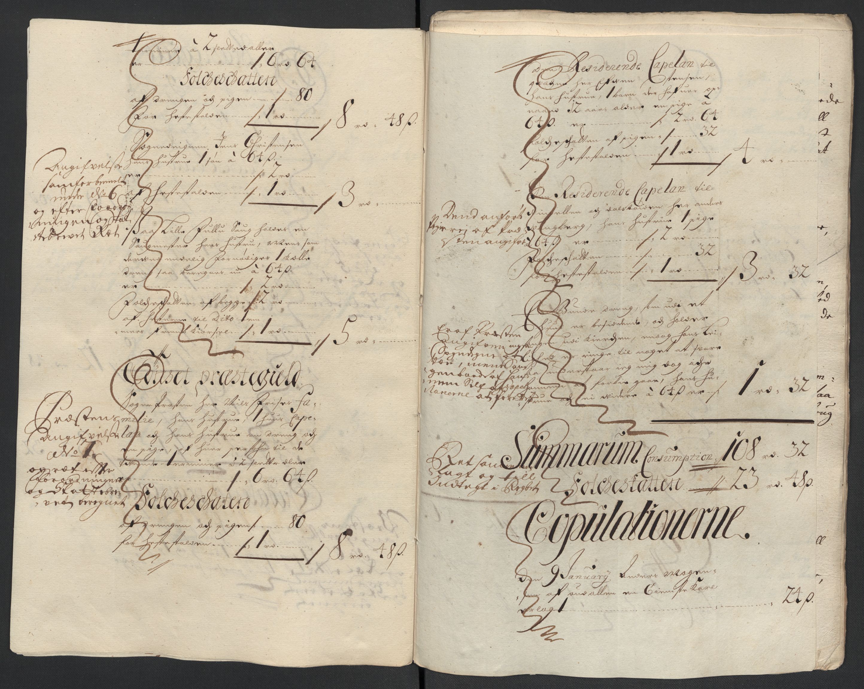 Rentekammeret inntil 1814, Reviderte regnskaper, Fogderegnskap, AV/RA-EA-4092/R13/L0839: Fogderegnskap Solør, Odal og Østerdal, 1701, p. 187