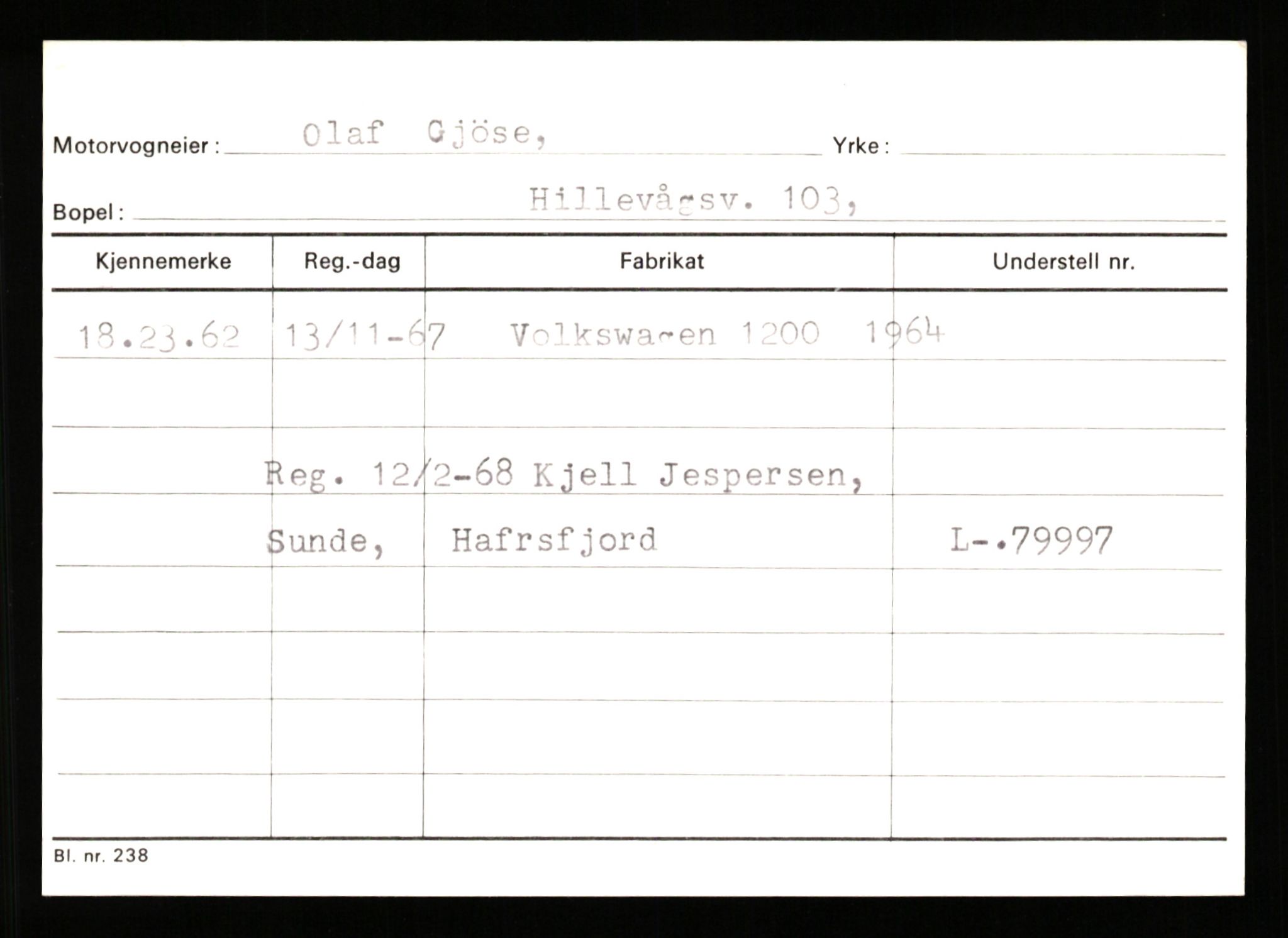 Stavanger trafikkstasjon, AV/SAST-A-101942/0/G/L0010: Registreringsnummer: 130000 - 239953, 1930-1971, p. 1817