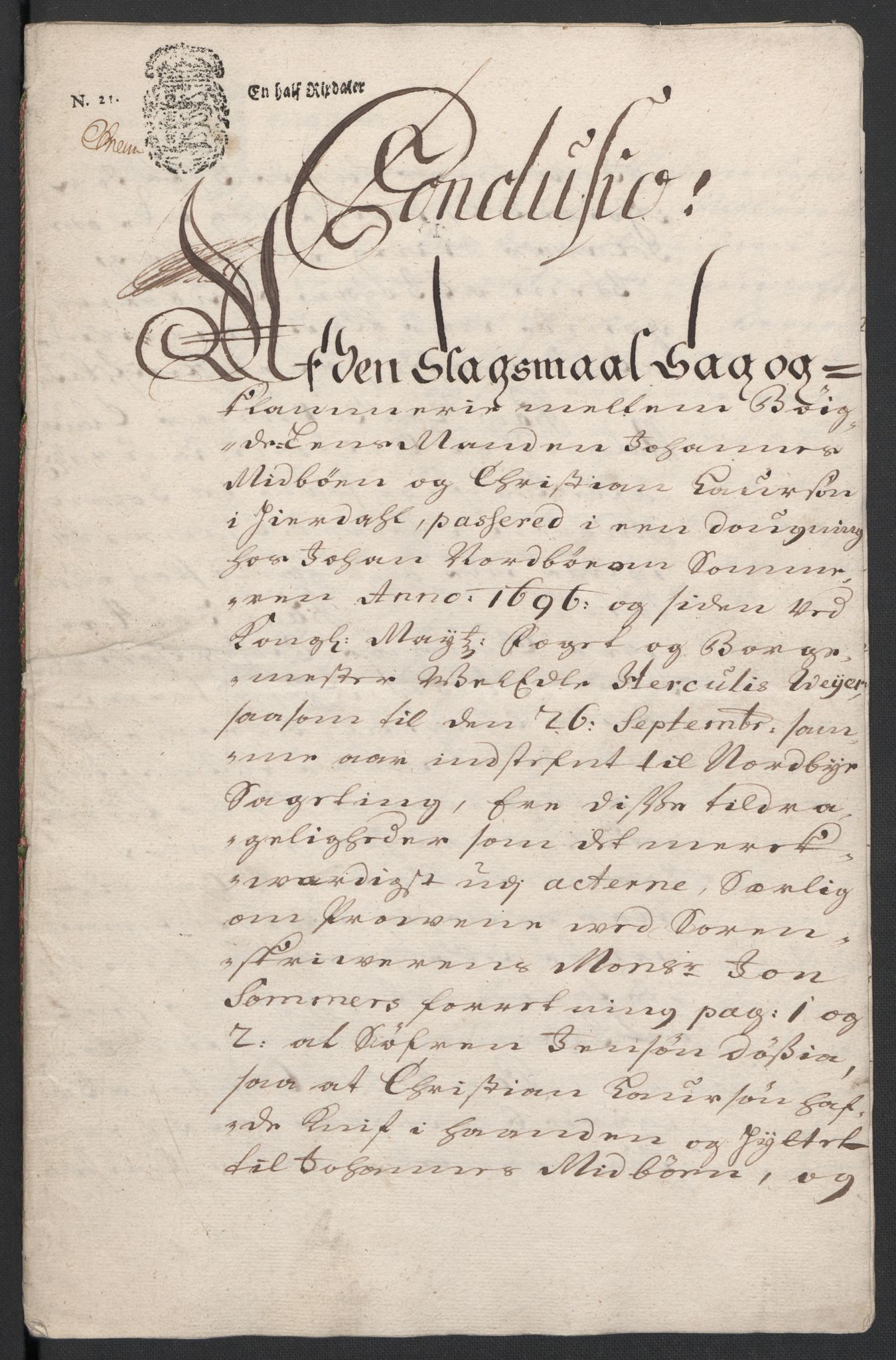 Rentekammeret inntil 1814, Reviderte regnskaper, Fogderegnskap, AV/RA-EA-4092/R36/L2103: Fogderegnskap Øvre og Nedre Telemark og Bamble, 1700, p. 51