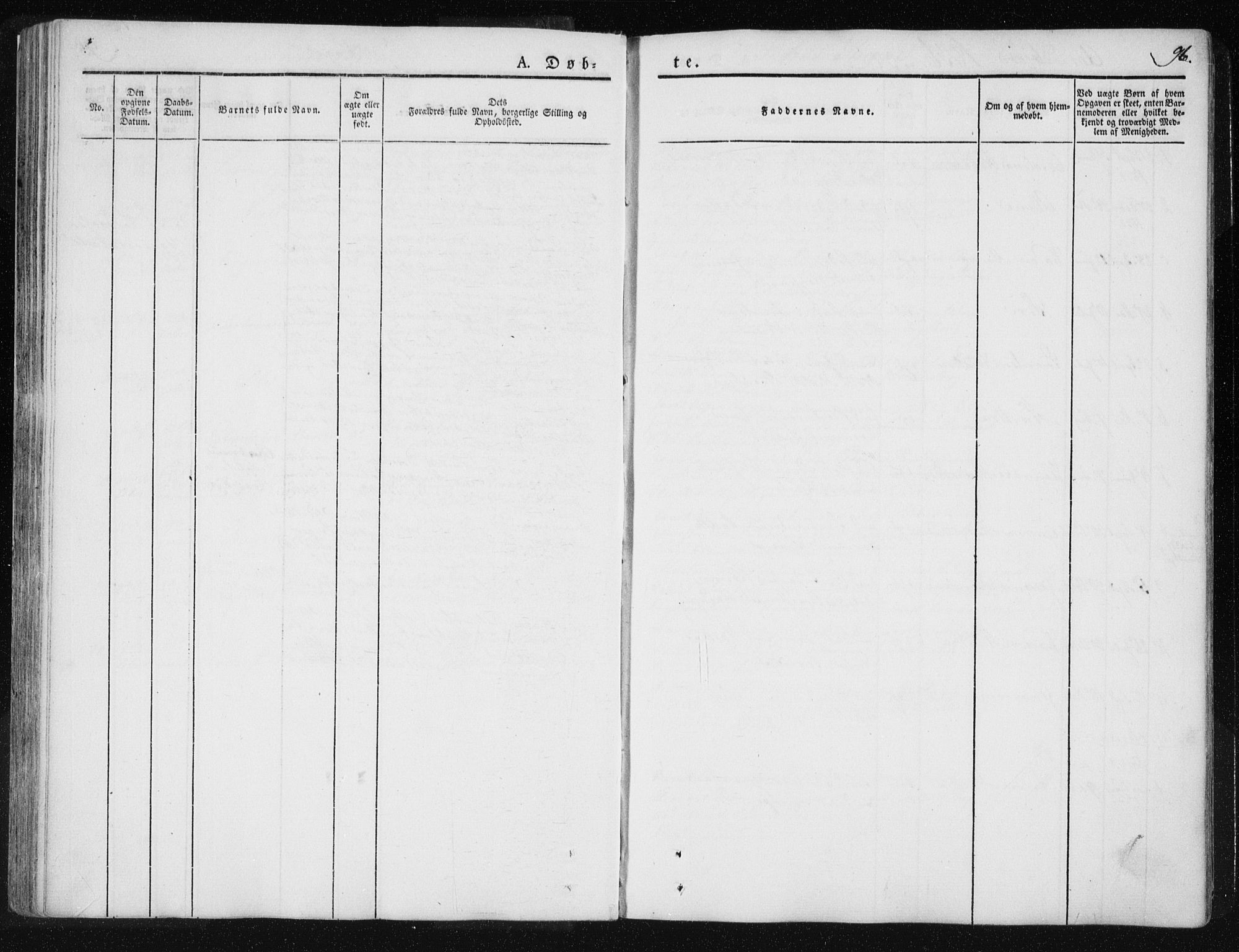 Ministerialprotokoller, klokkerbøker og fødselsregistre - Nord-Trøndelag, SAT/A-1458/735/L0339: Parish register (official) no. 735A06 /2, 1836-1848, p. 96