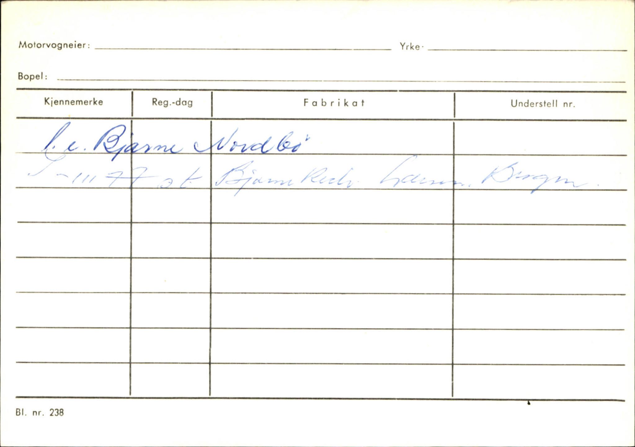 Statens vegvesen, Sogn og Fjordane vegkontor, SAB/A-5301/4/F/L0131: Eigarregister Høyanger P-Å. Stryn S-Å, 1945-1975, p. 449