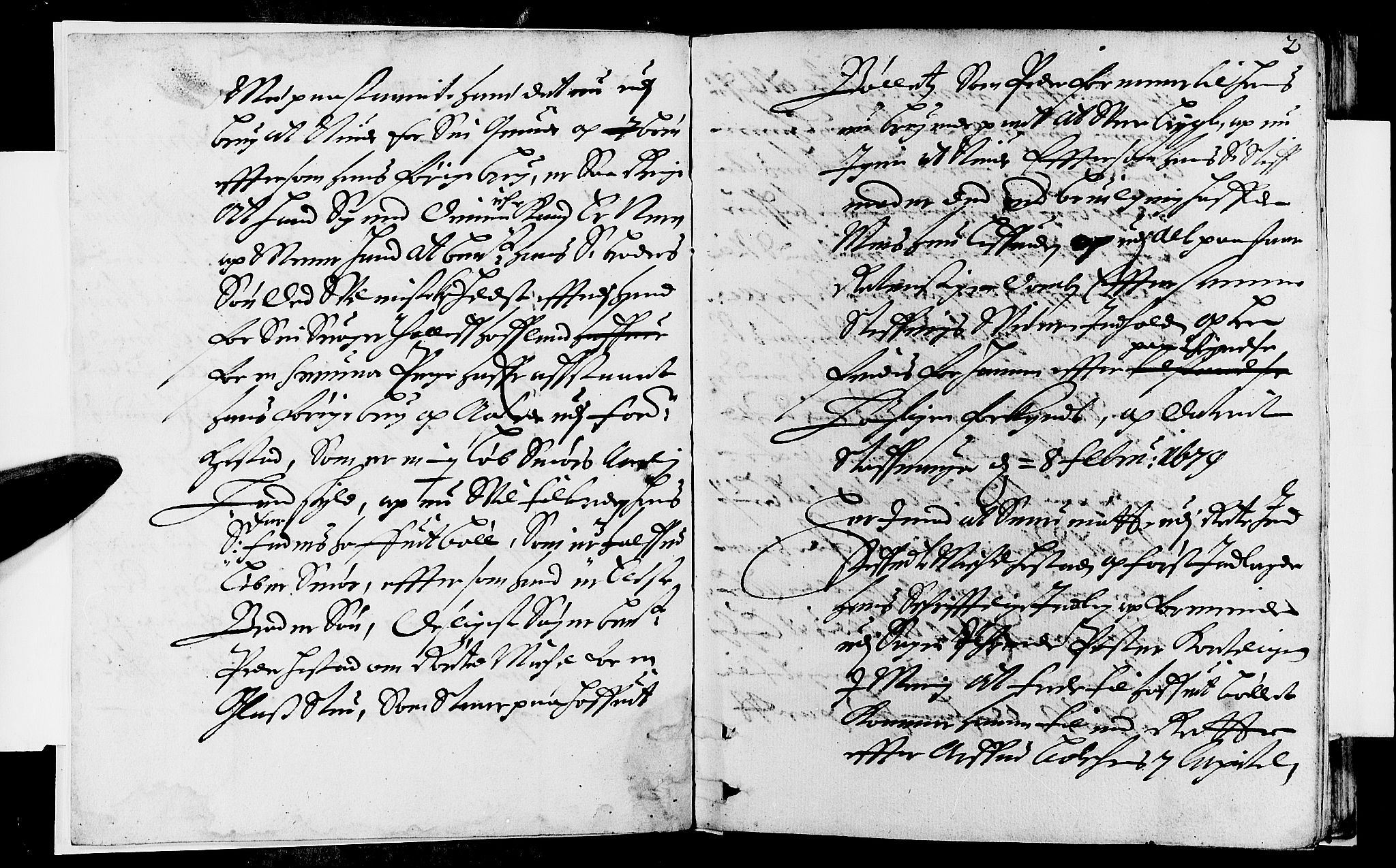 Jæren og Dalane sorenskriveri, AV/SAST-A-100306/3/30/30BA/L0036: TINGBOK, 1679, p. 1b-2a