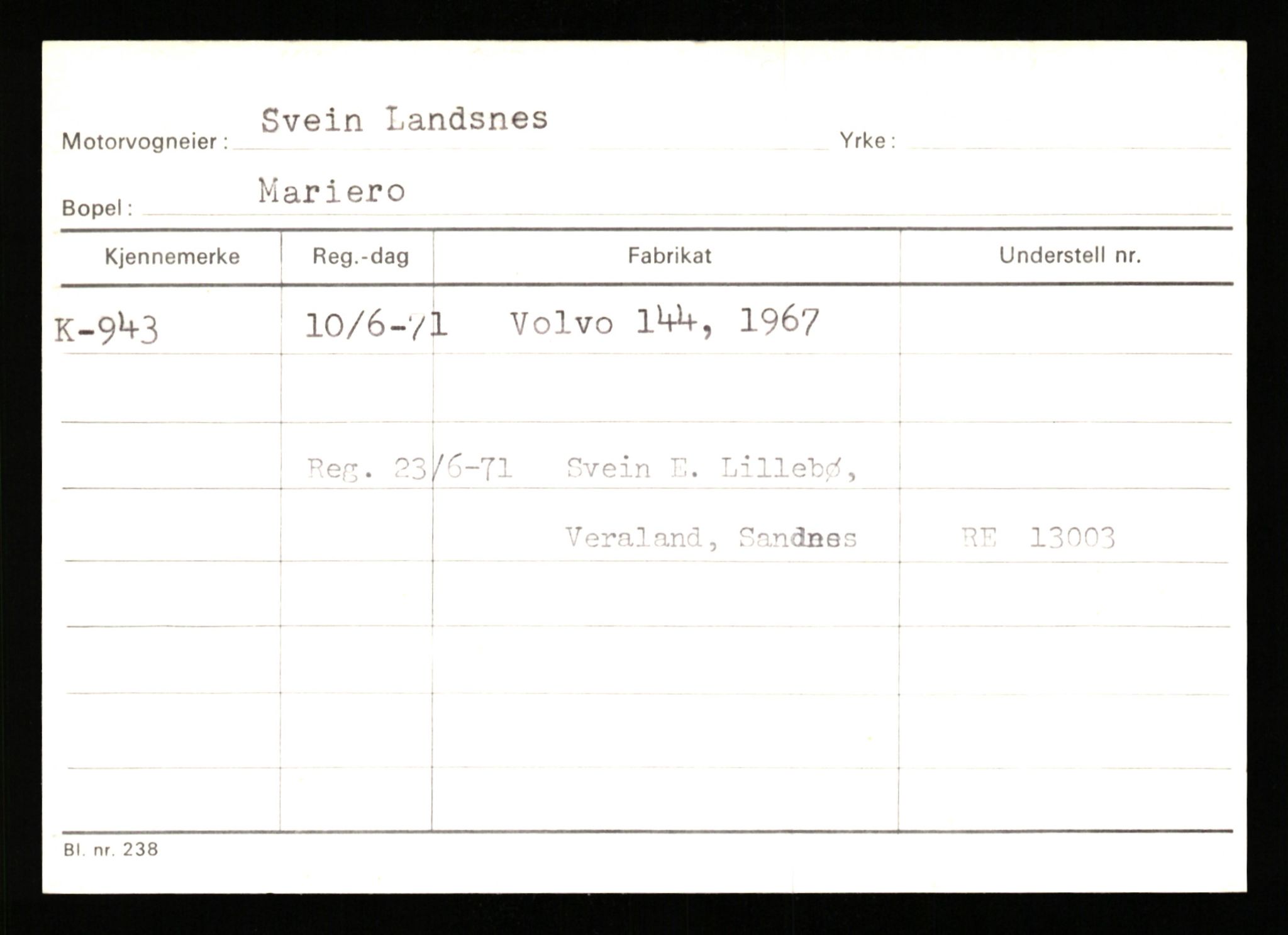 Stavanger trafikkstasjon, AV/SAST-A-101942/0/G/L0001: Registreringsnummer: 0 - 5782, 1930-1971, p. 587