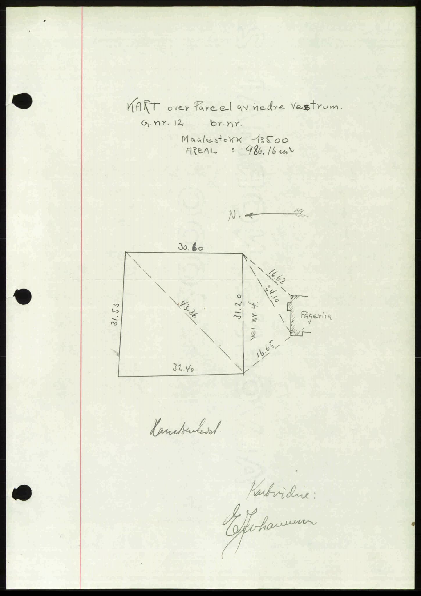 Toten tingrett, SAH/TING-006/H/Hb/Hbc/L0003: Mortgage book no. Hbc-03, 1937-1938, Diary no: : 1963/1937