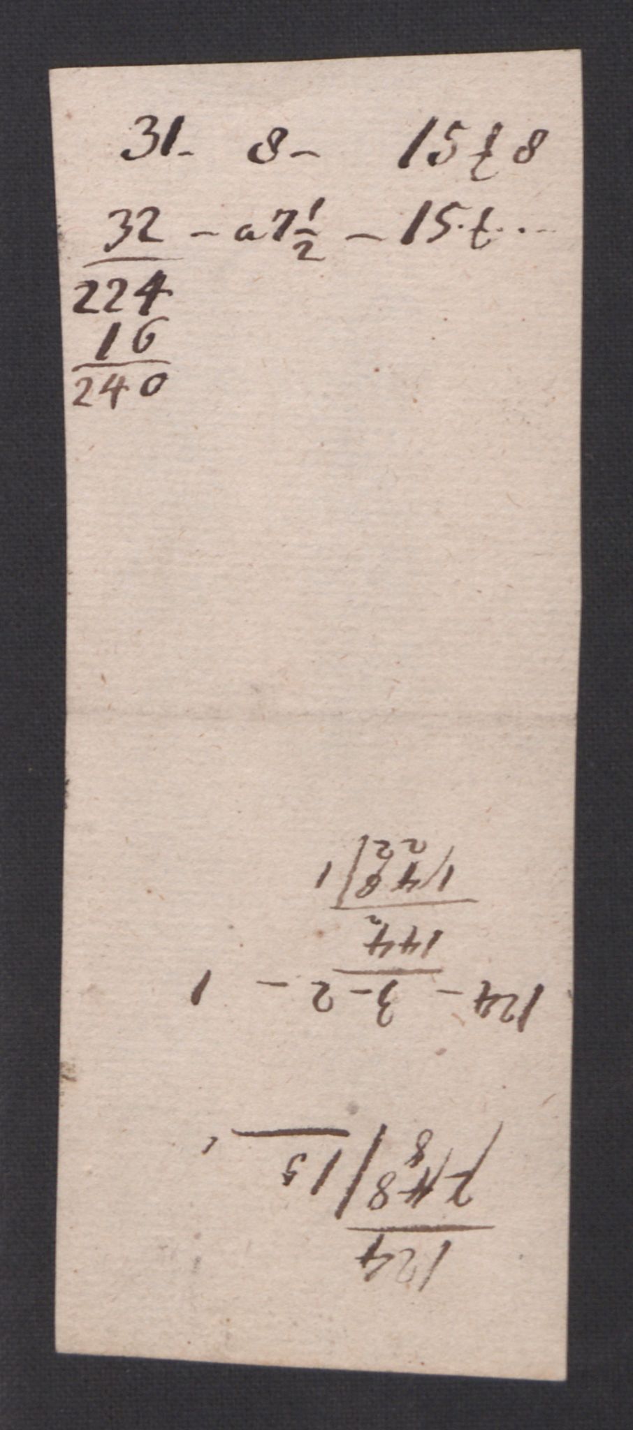 Kommanderende general (KG I) med Det norske krigsdirektorium, AV/RA-EA-5419/D/L0154: Fredriksten festning: Brev, inventarfortegnelser og regnskapsekstrakter, 1730-1739, p. 556