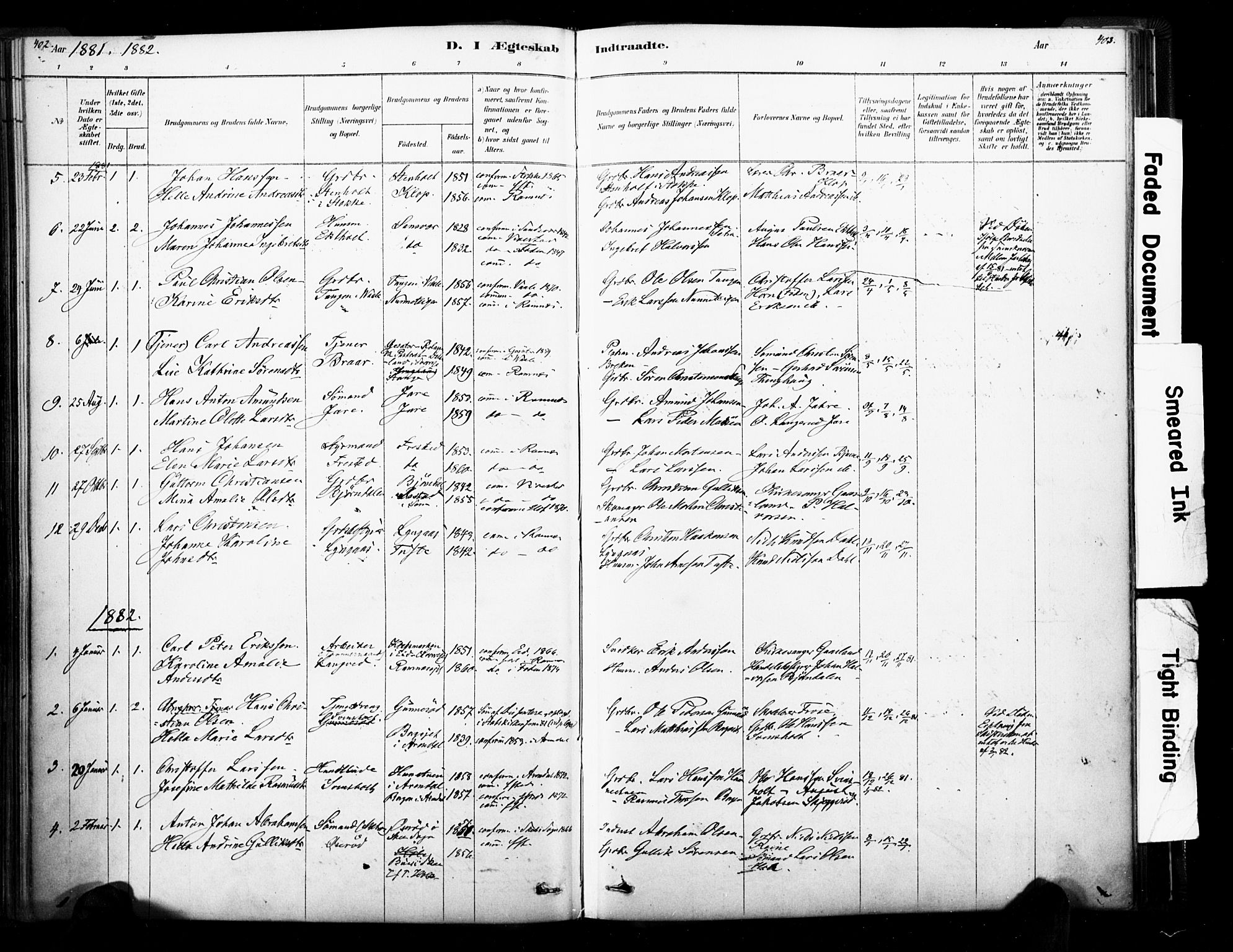 Ramnes kirkebøker, AV/SAKO-A-314/F/Fa/L0007: Parish register (official) no. I 7, 1878-1895, p. 402-403