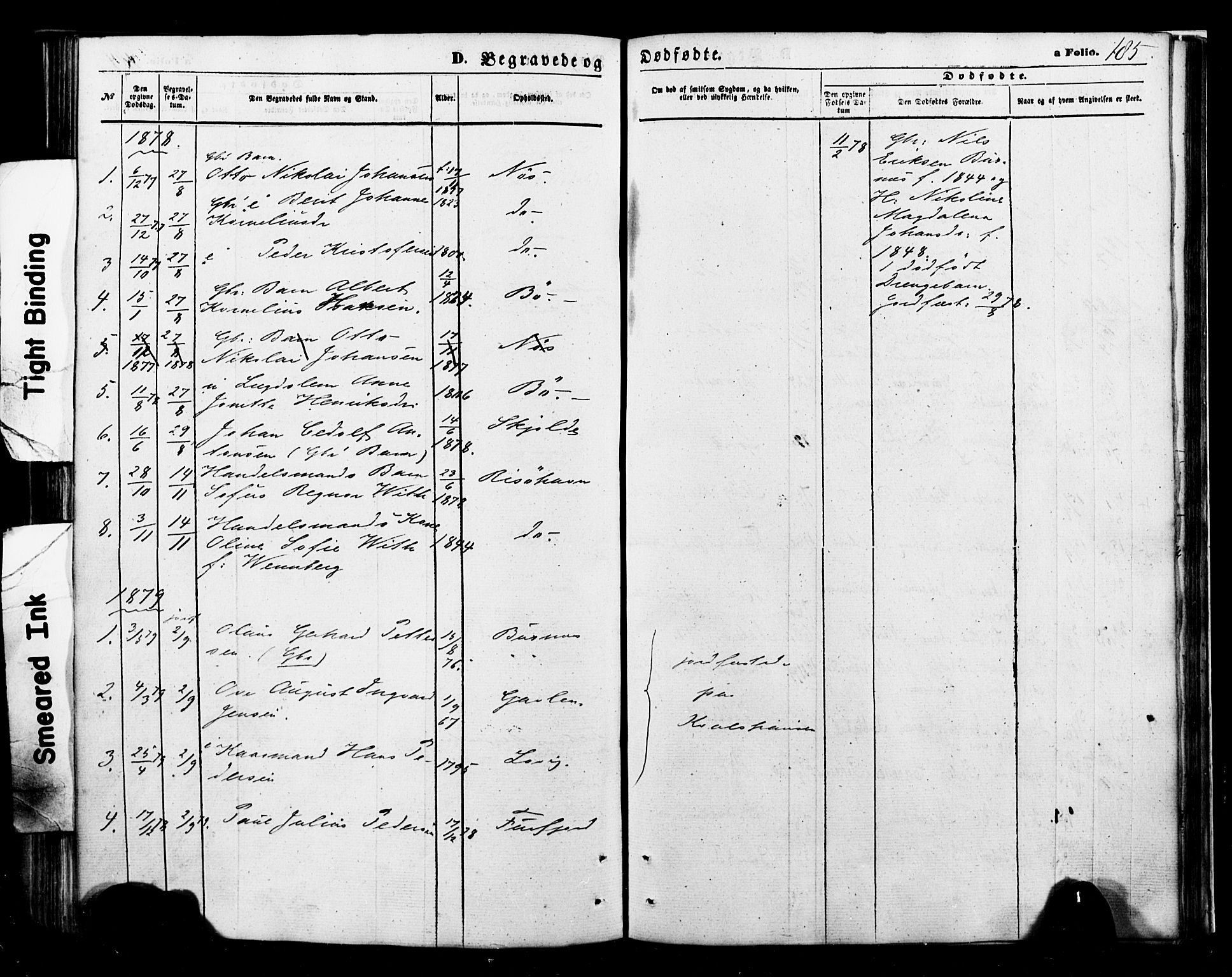 Ministerialprotokoller, klokkerbøker og fødselsregistre - Nordland, AV/SAT-A-1459/898/L1421: Parish register (official) no. 898A01, 1866-1886, p. 185