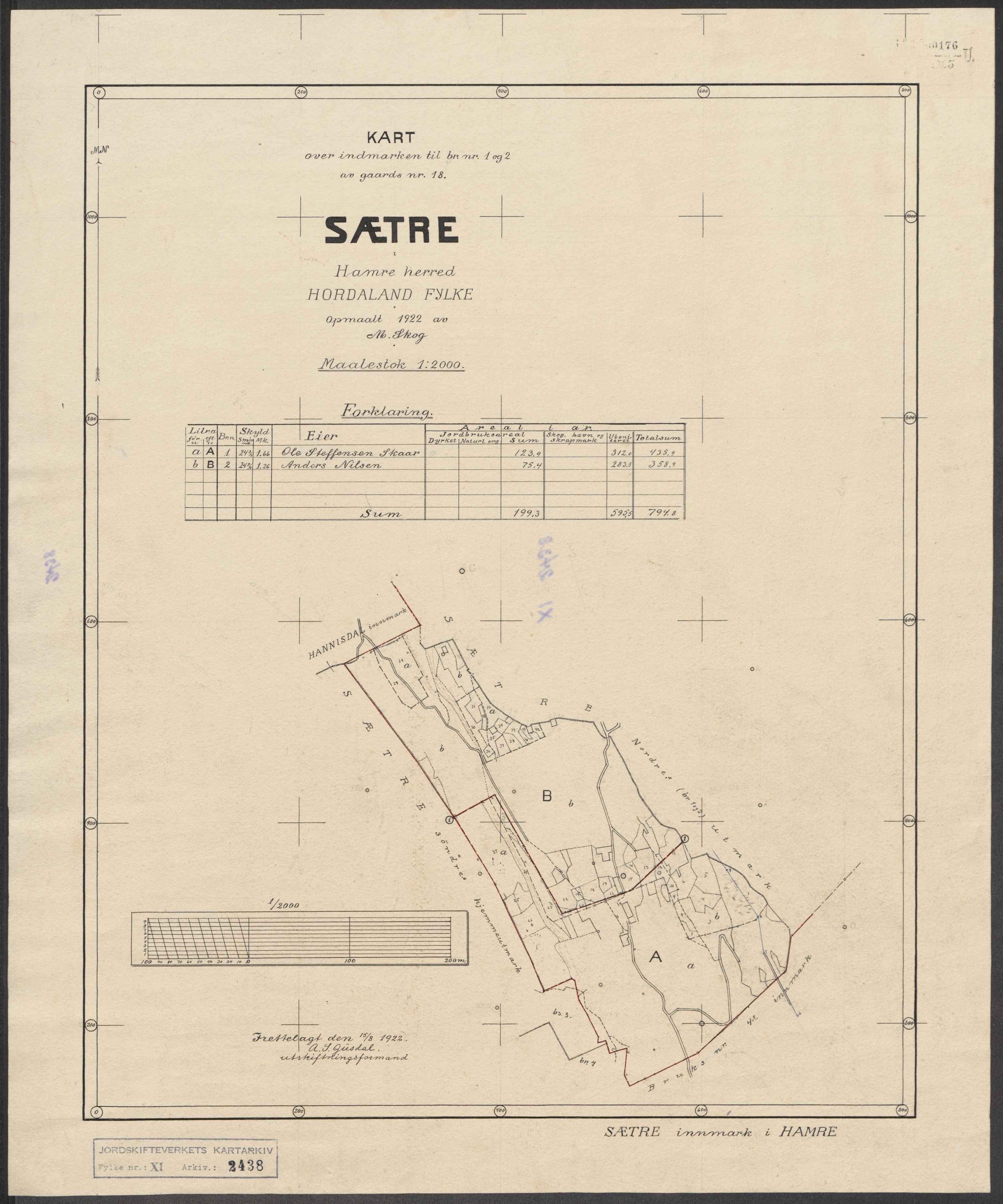 Jordskifteverkets kartarkiv, AV/RA-S-3929/T, 1859-1988, p. 2737