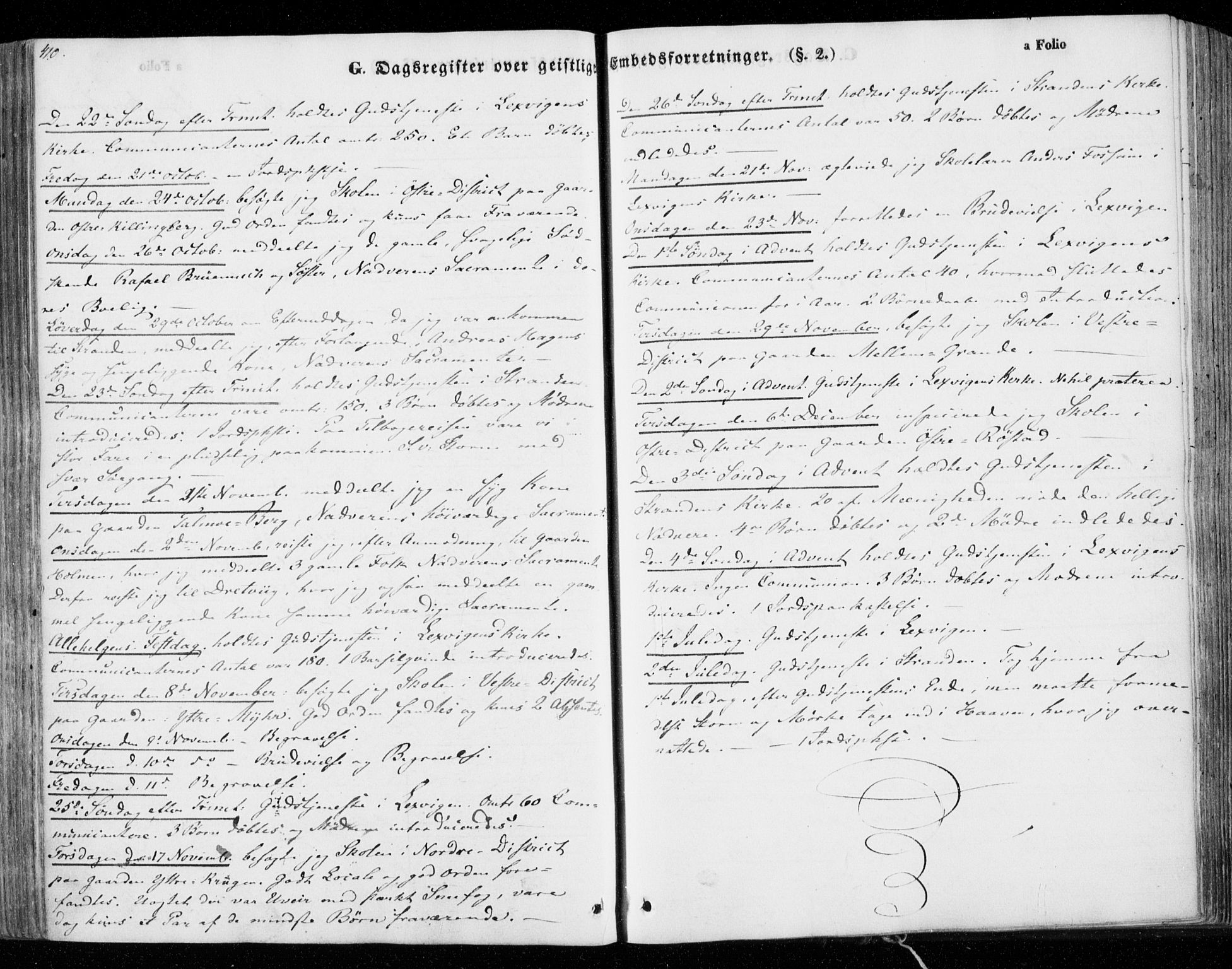 Ministerialprotokoller, klokkerbøker og fødselsregistre - Nord-Trøndelag, SAT/A-1458/701/L0007: Parish register (official) no. 701A07 /1, 1842-1854, p. 410