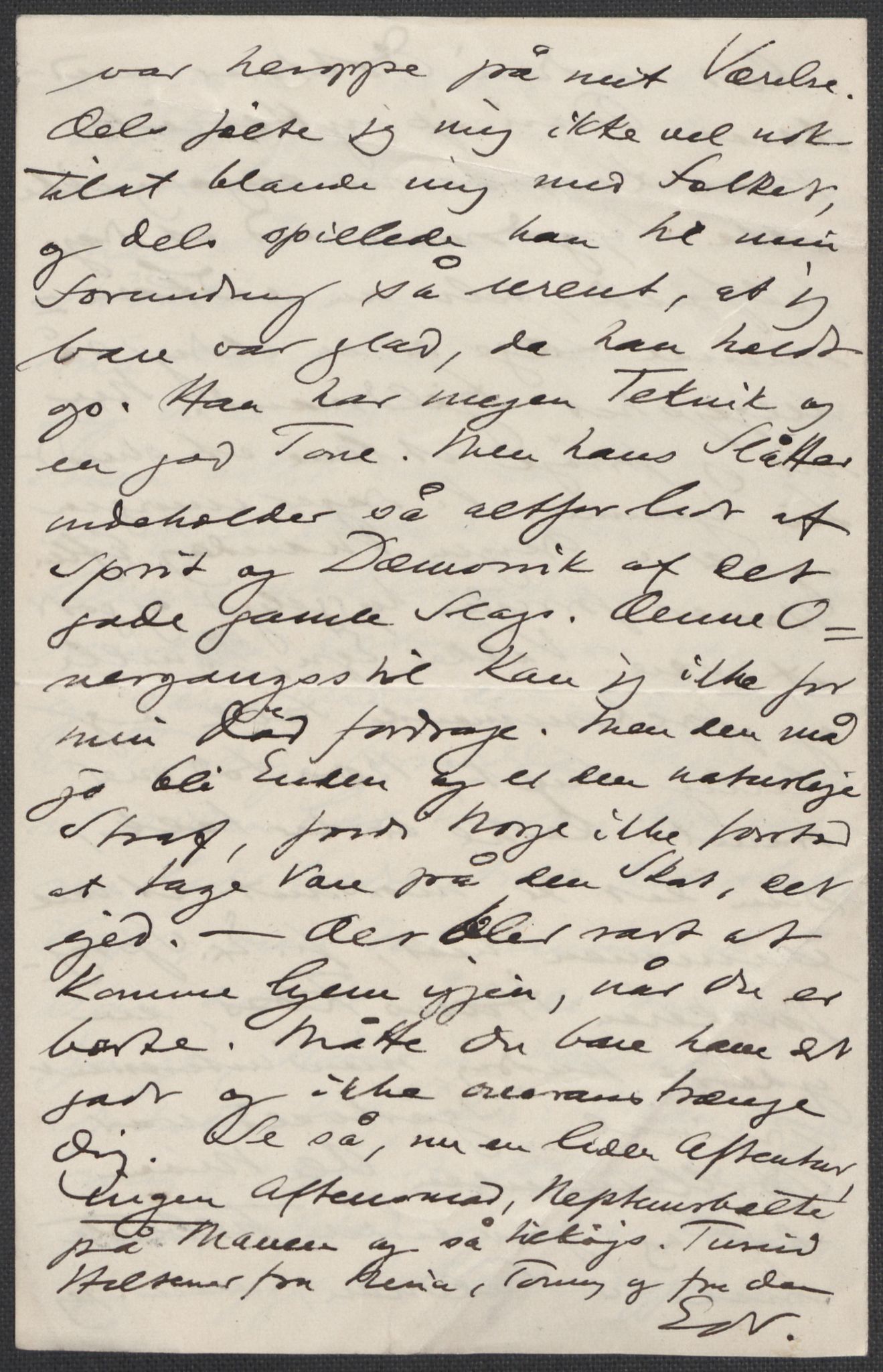 Beyer, Frants, AV/RA-PA-0132/F/L0001: Brev fra Edvard Grieg til Frantz Beyer og "En del optegnelser som kan tjene til kommentar til brevene" av Marie Beyer, 1872-1907, p. 659