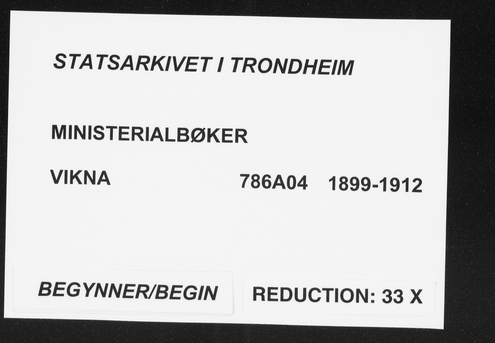 Ministerialprotokoller, klokkerbøker og fødselsregistre - Nord-Trøndelag, AV/SAT-A-1458/786/L0688: Parish register (official) no. 786A04, 1899-1912