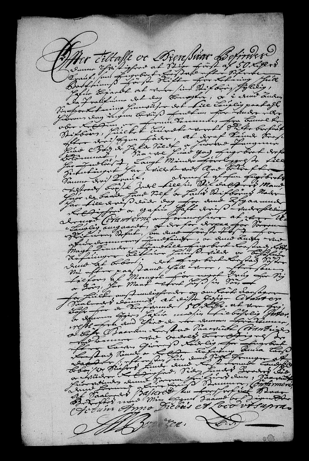 Stattholderembetet 1572-1771, RA/EA-2870/Af/L0001: Avskrifter av vedlegg til originale supplikker, nummerert i samsvar med supplikkbøkene, 1683-1687, p. 77