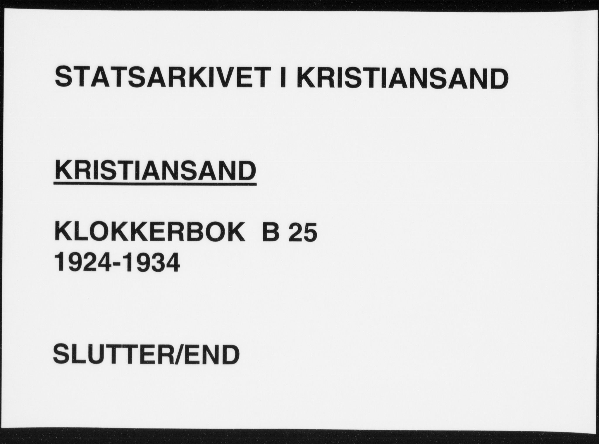 Kristiansand domprosti, AV/SAK-1112-0006/F/Fb/L0025: Parish register (copy) no. B 25, 1924-1934, p. 307