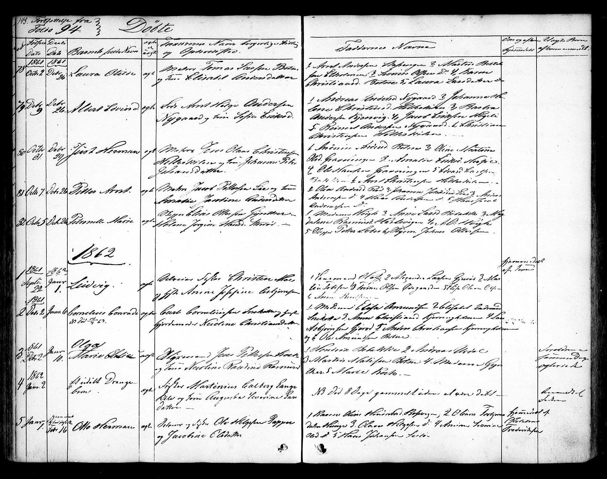 Hvaler prestekontor Kirkebøker, SAO/A-2001/F/Fa/L0006: Parish register (official) no. I 6, 1846-1863, p. 143
