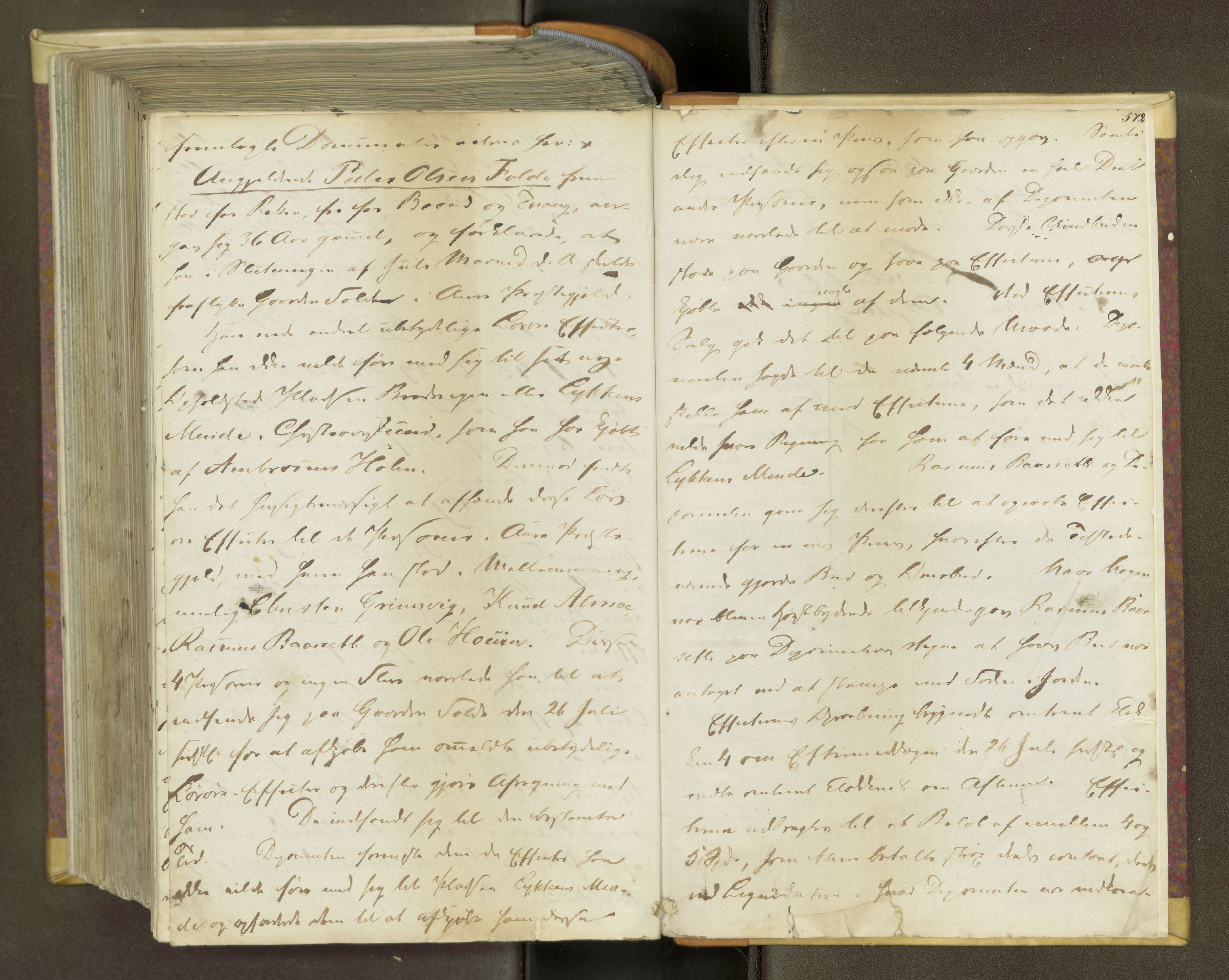 Kristiansund byfogd, AV/SAT-A-4587/A/01/L0012: Justisprotokoll. Aut. 27.09.1842, 1842-1845, p. 571b-572a
