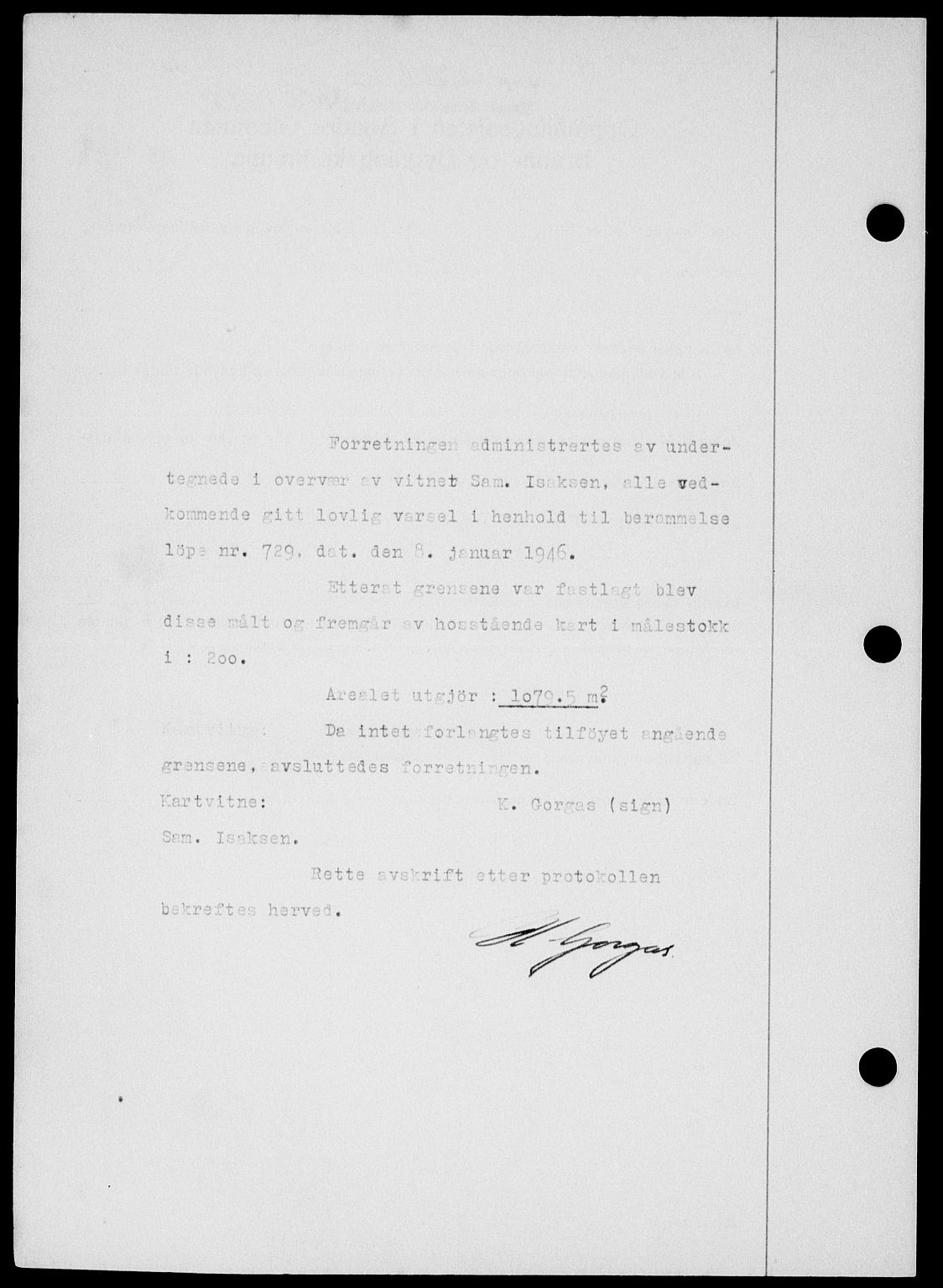 Onsøy sorenskriveri, SAO/A-10474/G/Ga/Gab/L0018: Mortgage book no. II A-18, 1946-1947, Diary no: : 3015/1946