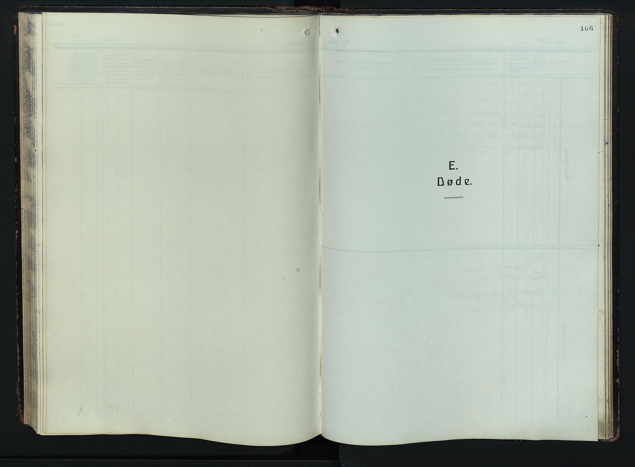 Østre Toten prestekontor, SAH/PREST-104/H/Ha/Hab/L0009: Parish register (copy) no. 9, 1908-1956, p. 166
