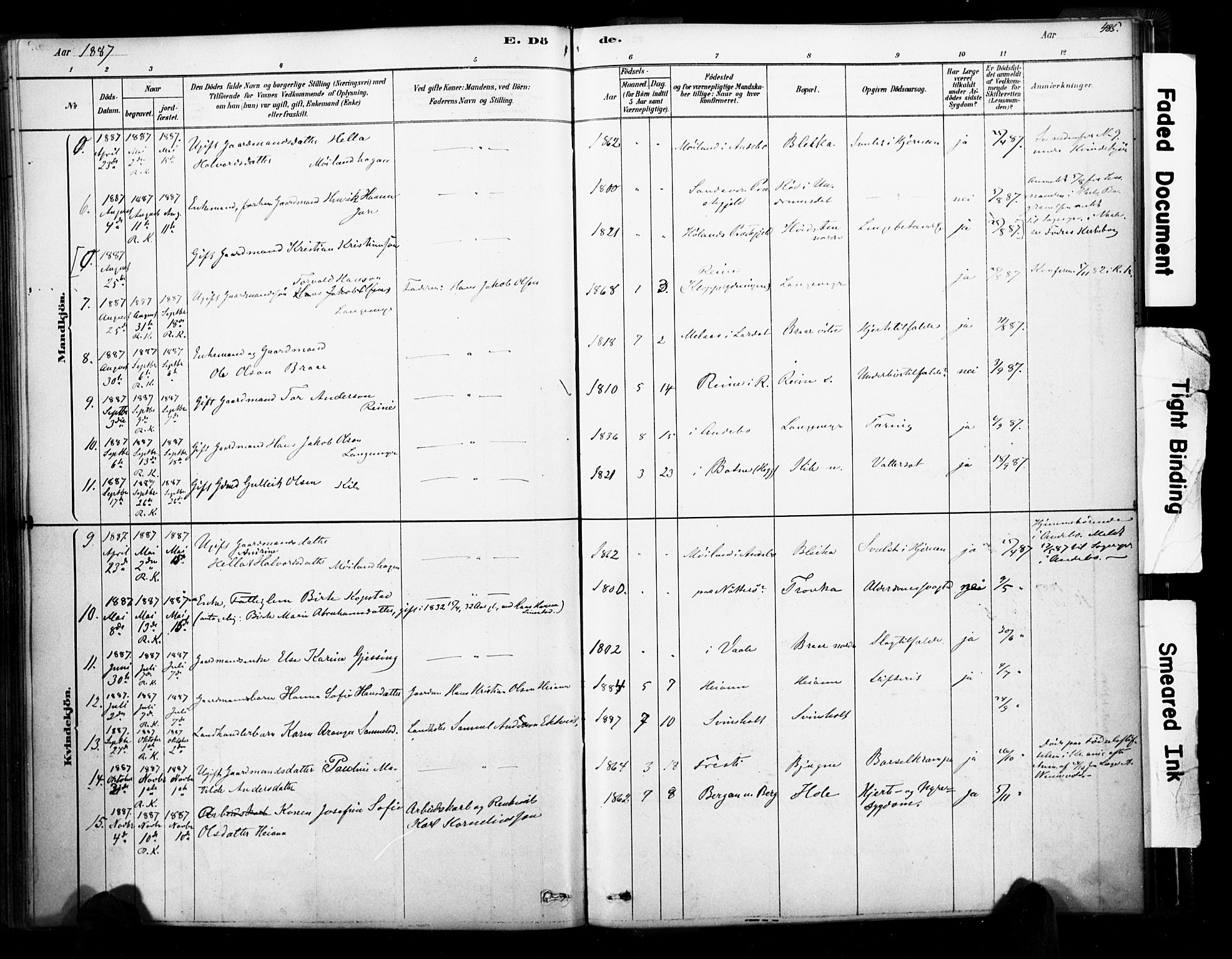 Ramnes kirkebøker, AV/SAKO-A-314/F/Fa/L0007: Parish register (official) no. I 7, 1878-1895, p. 484-485