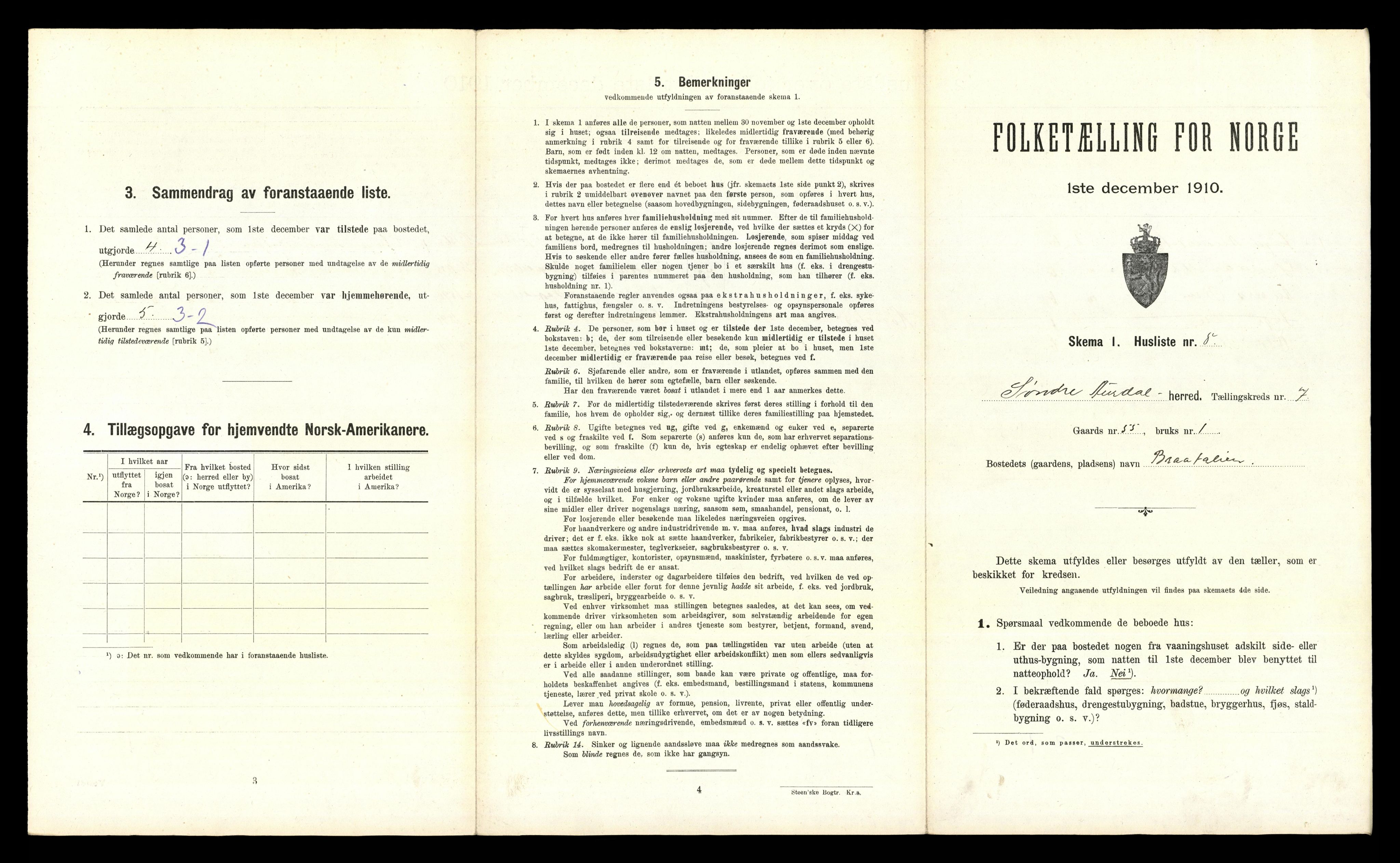 RA, 1910 census for Sør-Aurdal, 1910, p. 755