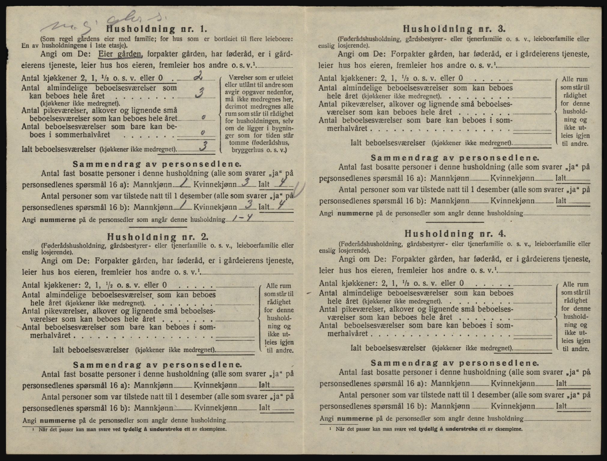 SAO, 1920 census for Glemmen, 1920, p. 2862