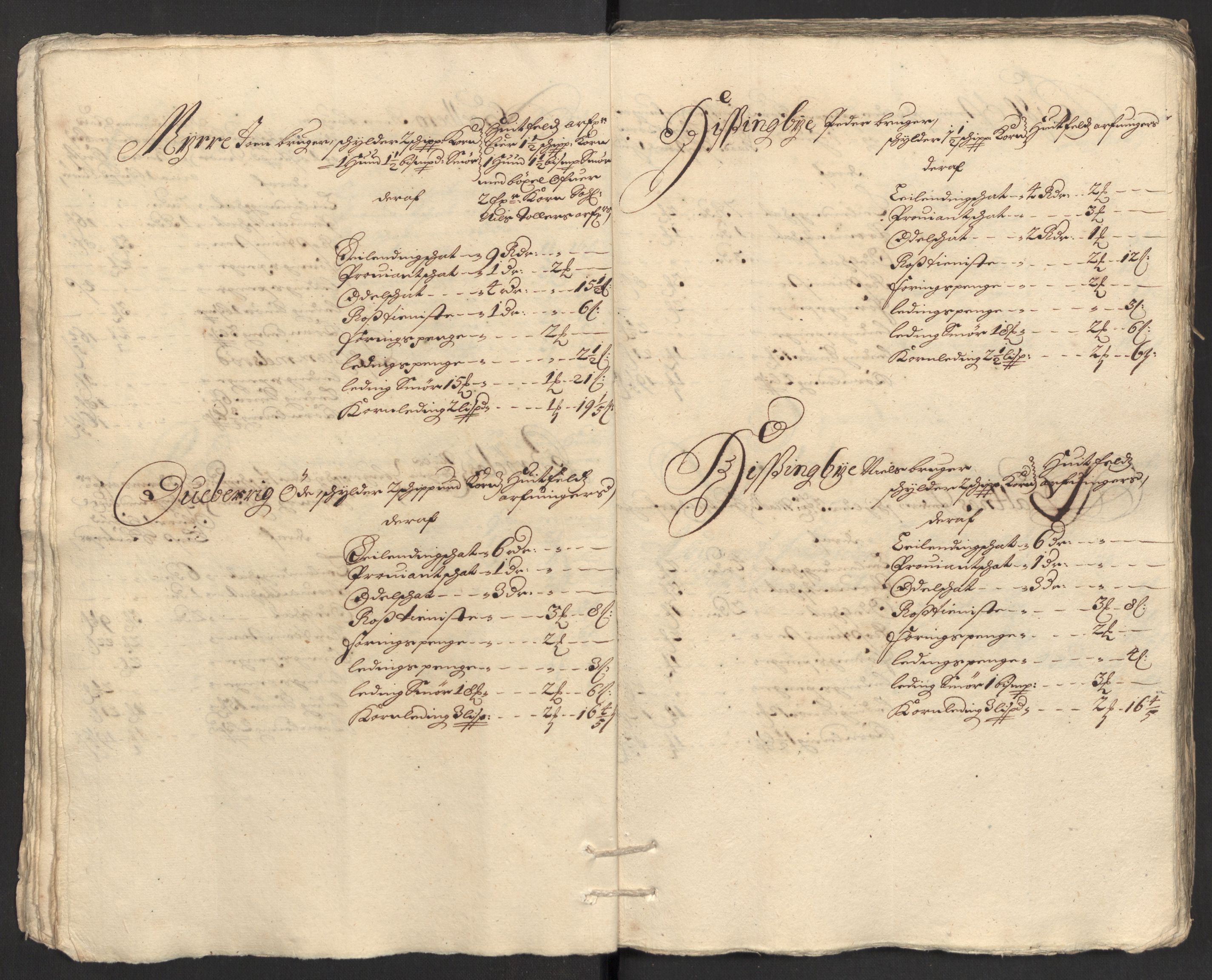 Rentekammeret inntil 1814, Reviderte regnskaper, Fogderegnskap, AV/RA-EA-4092/R04/L0125: Fogderegnskap Moss, Onsøy, Tune, Veme og Åbygge, 1697, p. 203