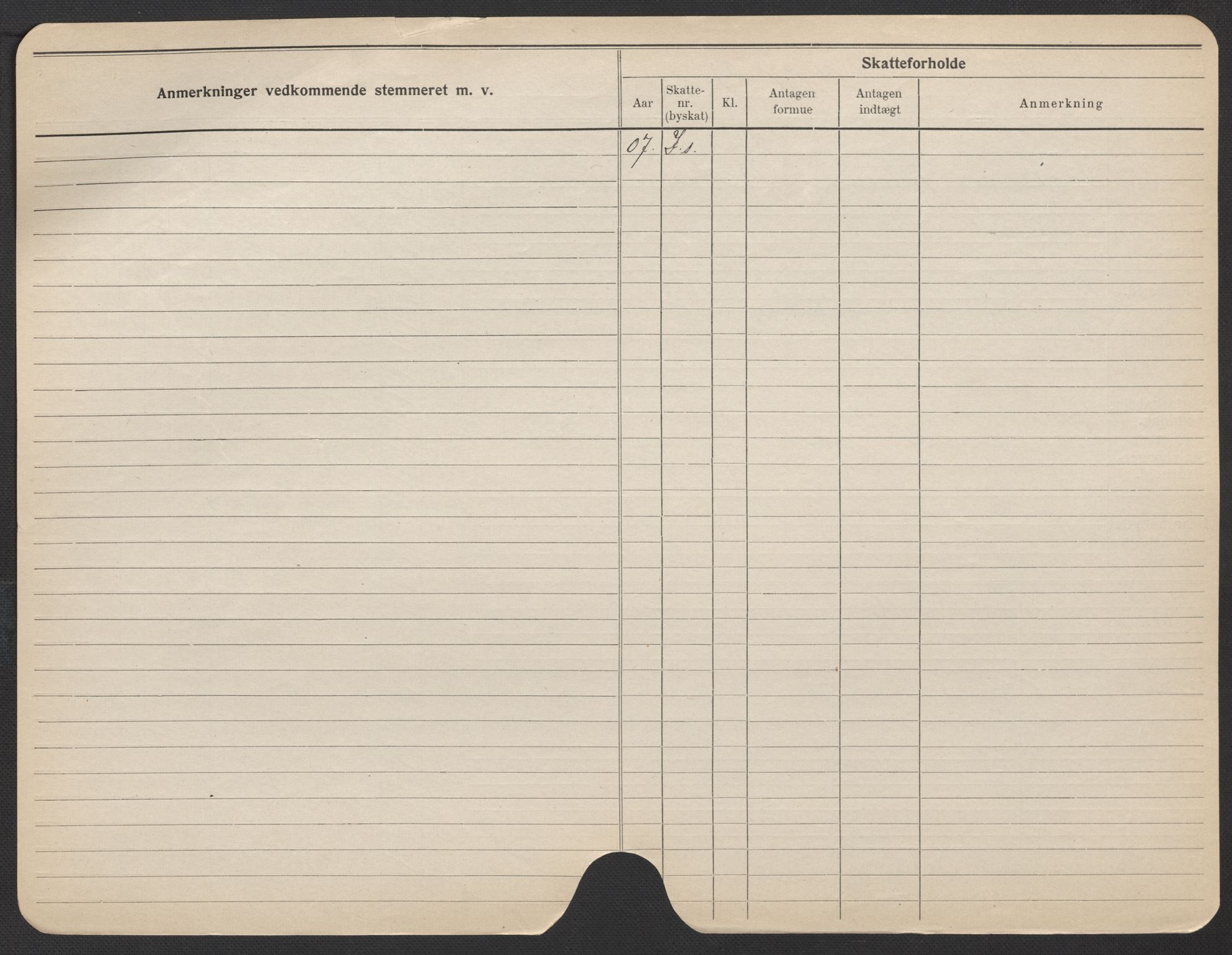 Oslo folkeregister, Registerkort, AV/SAO-A-11715/F/Fa/Fac/L0017: Kvinner, 1906-1914, p. 249b