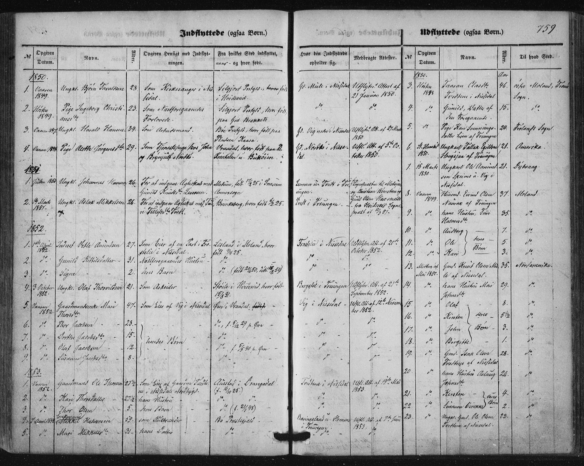 Nissedal kirkebøker, SAKO/A-288/F/Fa/L0003: Parish register (official) no. I 3, 1846-1870, p. 758-759