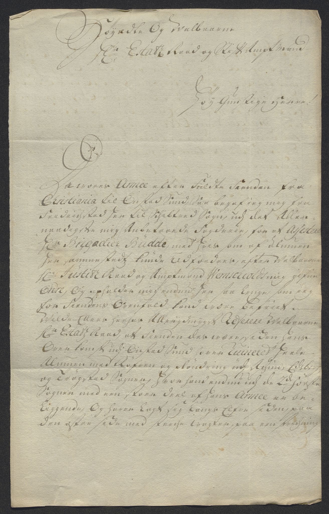 Kristiania stiftamt, AV/SAO-A-10386/E/Ed/Ede/L0005: Fogder, 1716, p. 20