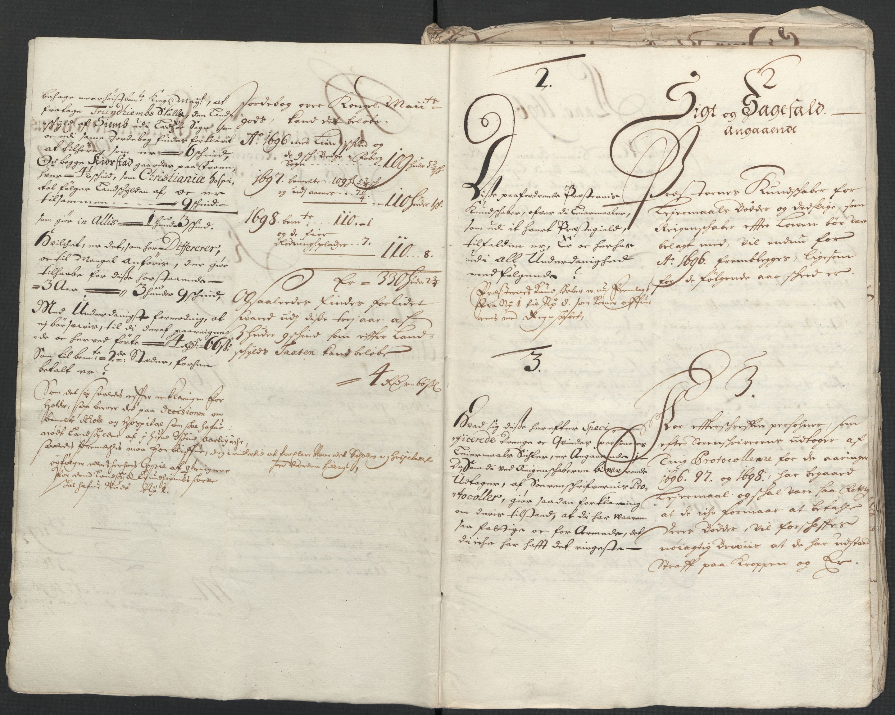 Rentekammeret inntil 1814, Reviderte regnskaper, Fogderegnskap, RA/EA-4092/R17/L1171: Fogderegnskap Gudbrandsdal, 1698, p. 221