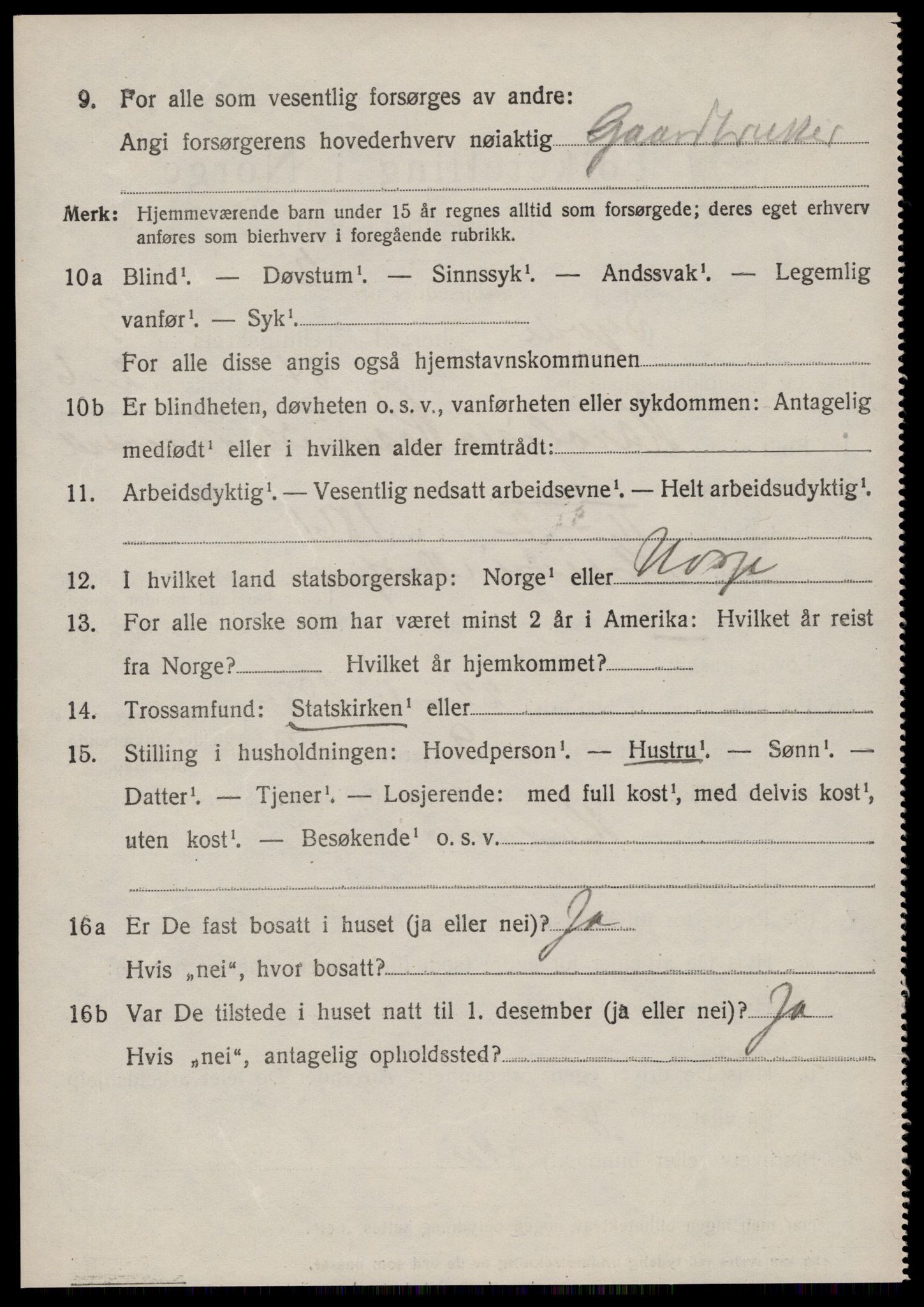 SAT, 1920 census for Syvde, 1920, p. 1013