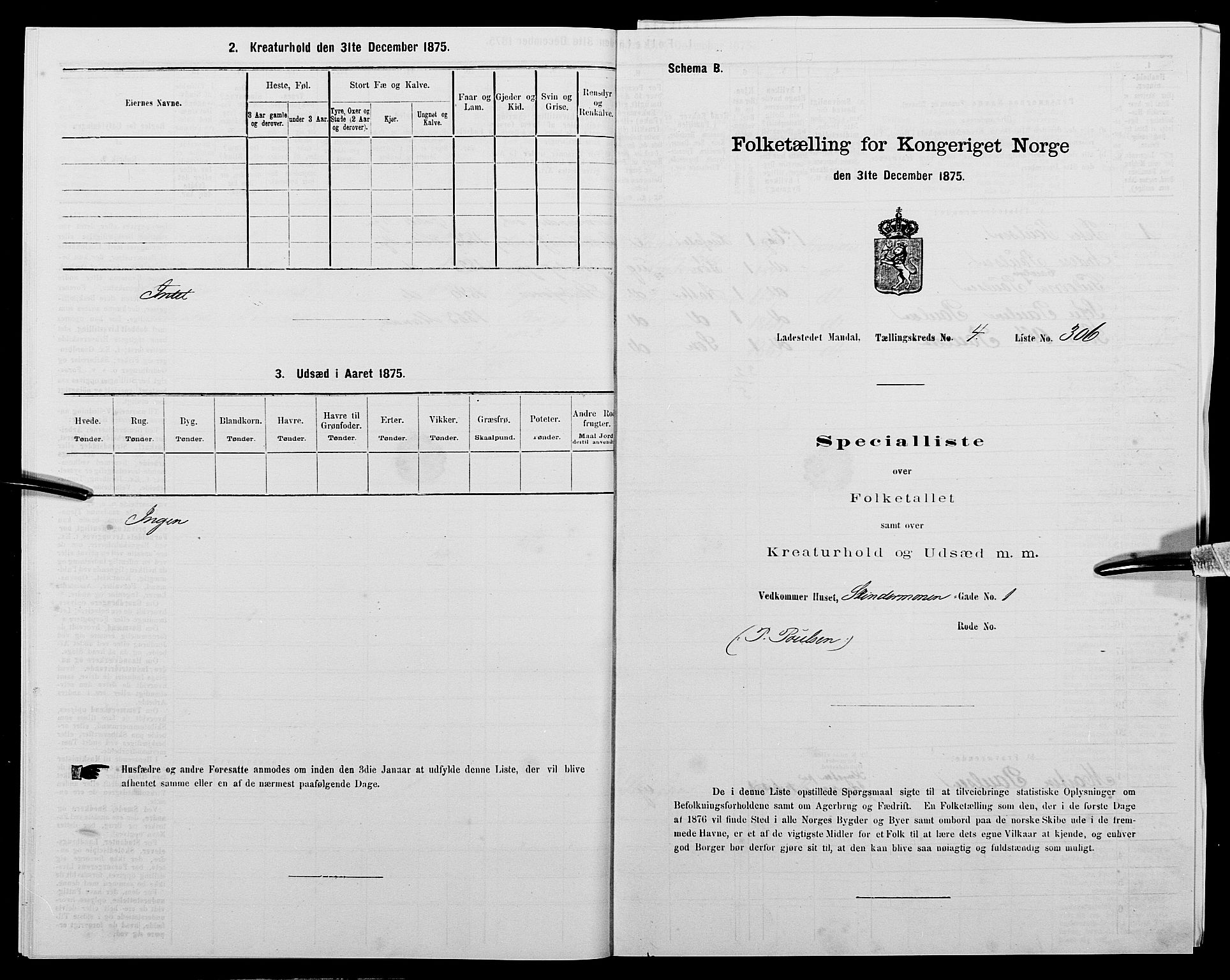 SAK, 1875 census for 1002B Mandal/Mandal, 1875, p. 643