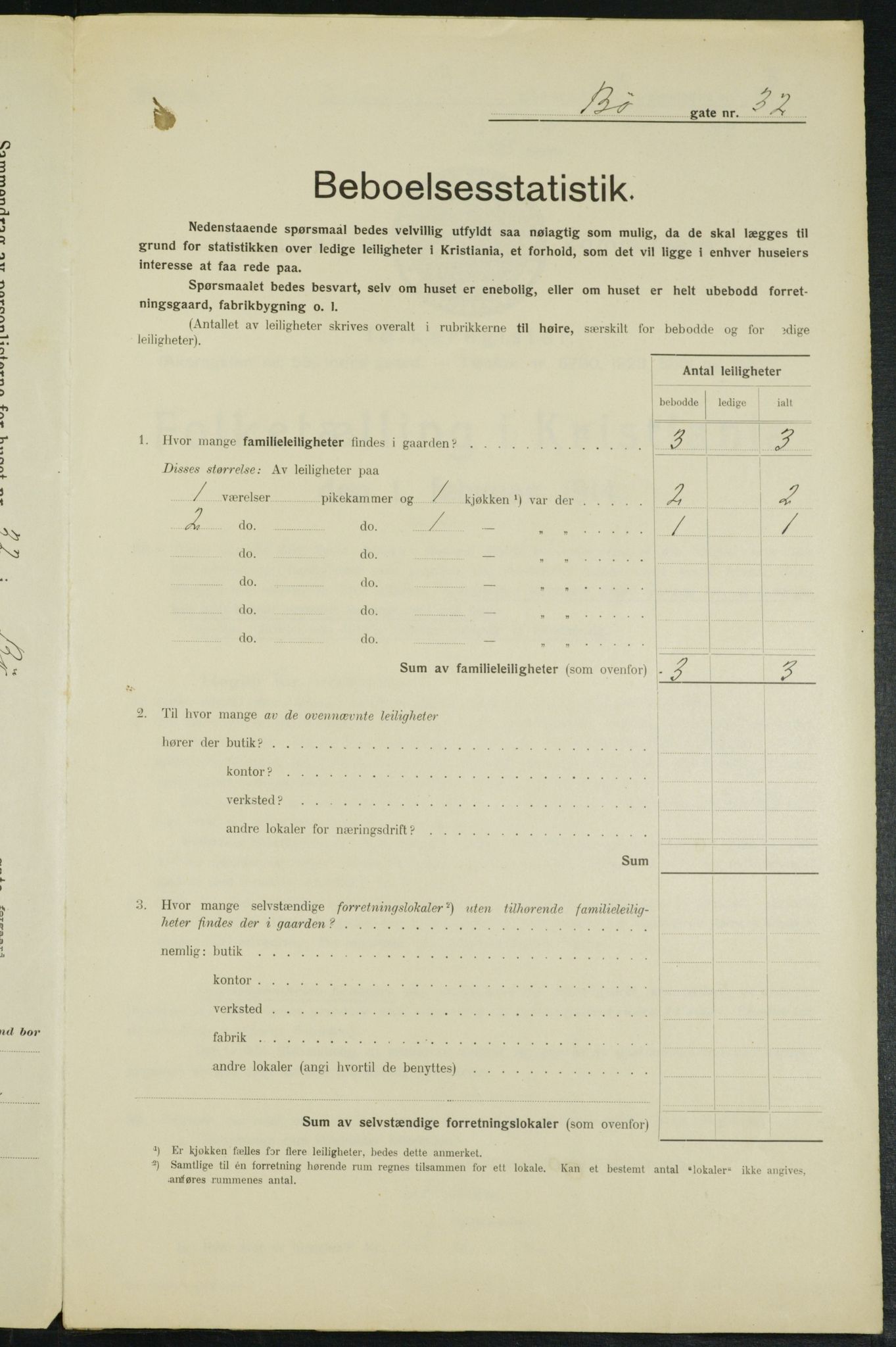 OBA, Municipal Census 1914 for Kristiania, 1914, p. 11510