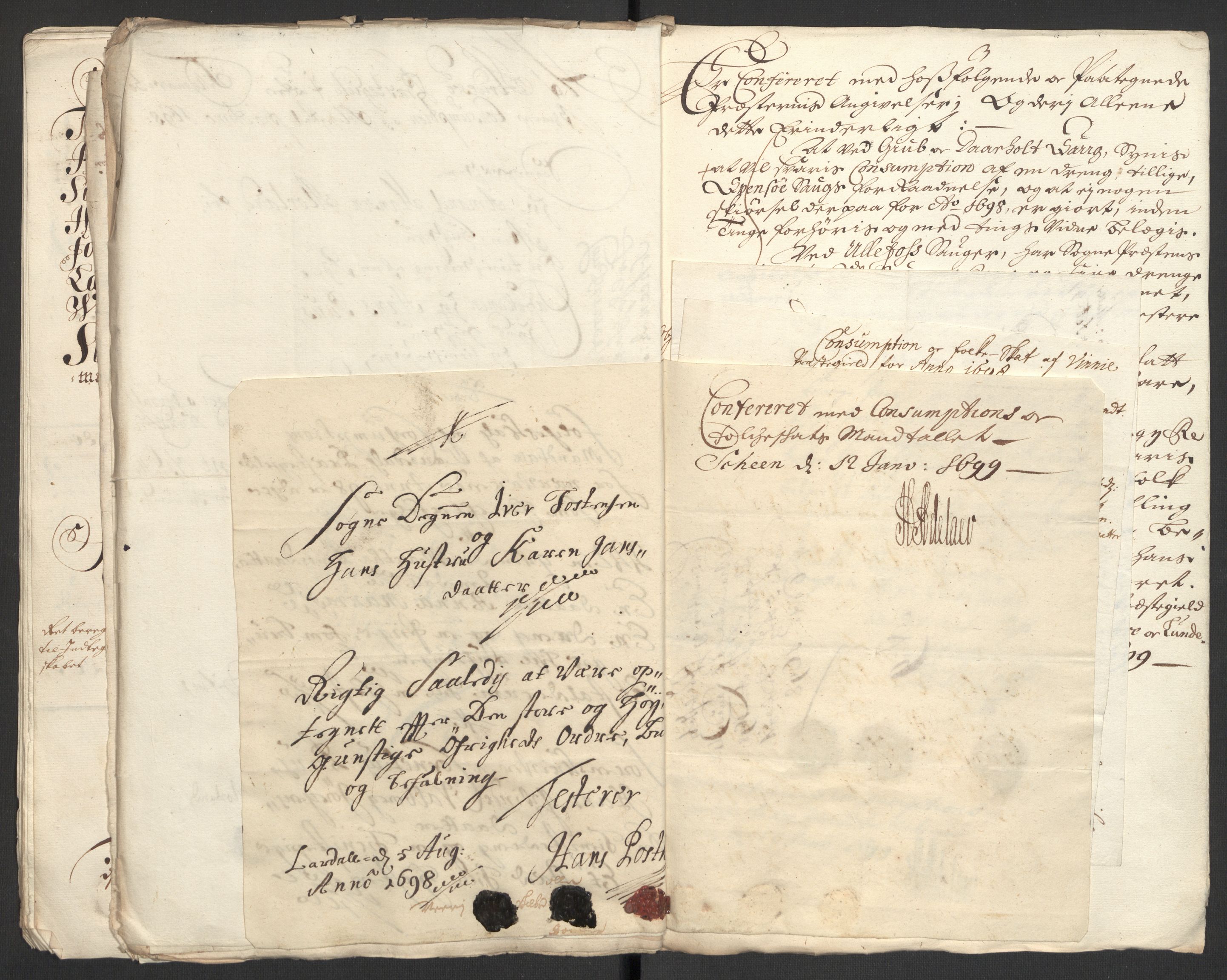 Rentekammeret inntil 1814, Reviderte regnskaper, Fogderegnskap, AV/RA-EA-4092/R36/L2099: Fogderegnskap Øvre og Nedre Telemark og Bamble, 1698, p. 26